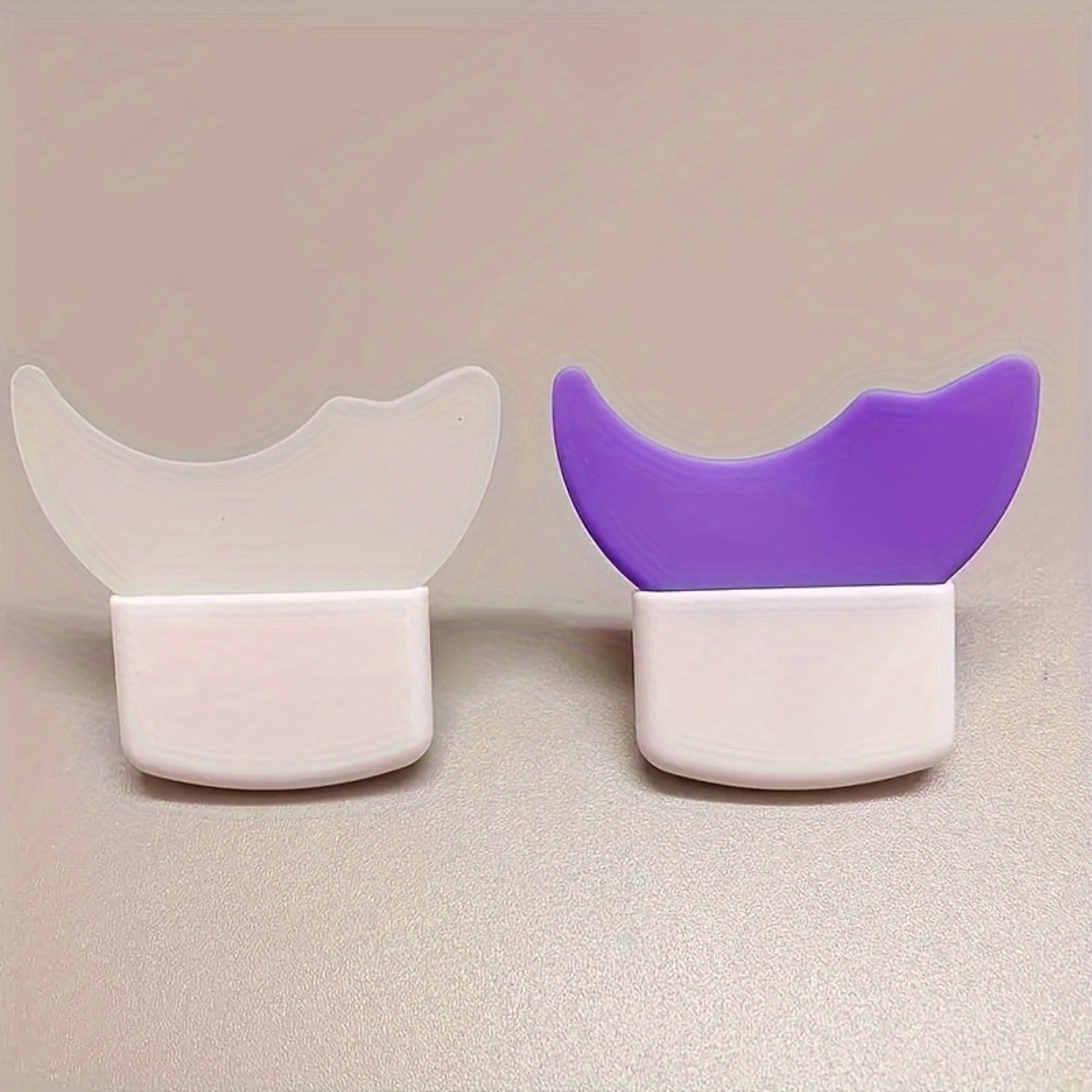 Silicone Eyelash Makeup Auxiliary Tool Crescent Eye Shield For Eyeliner Eyeshadow Application Begin 3