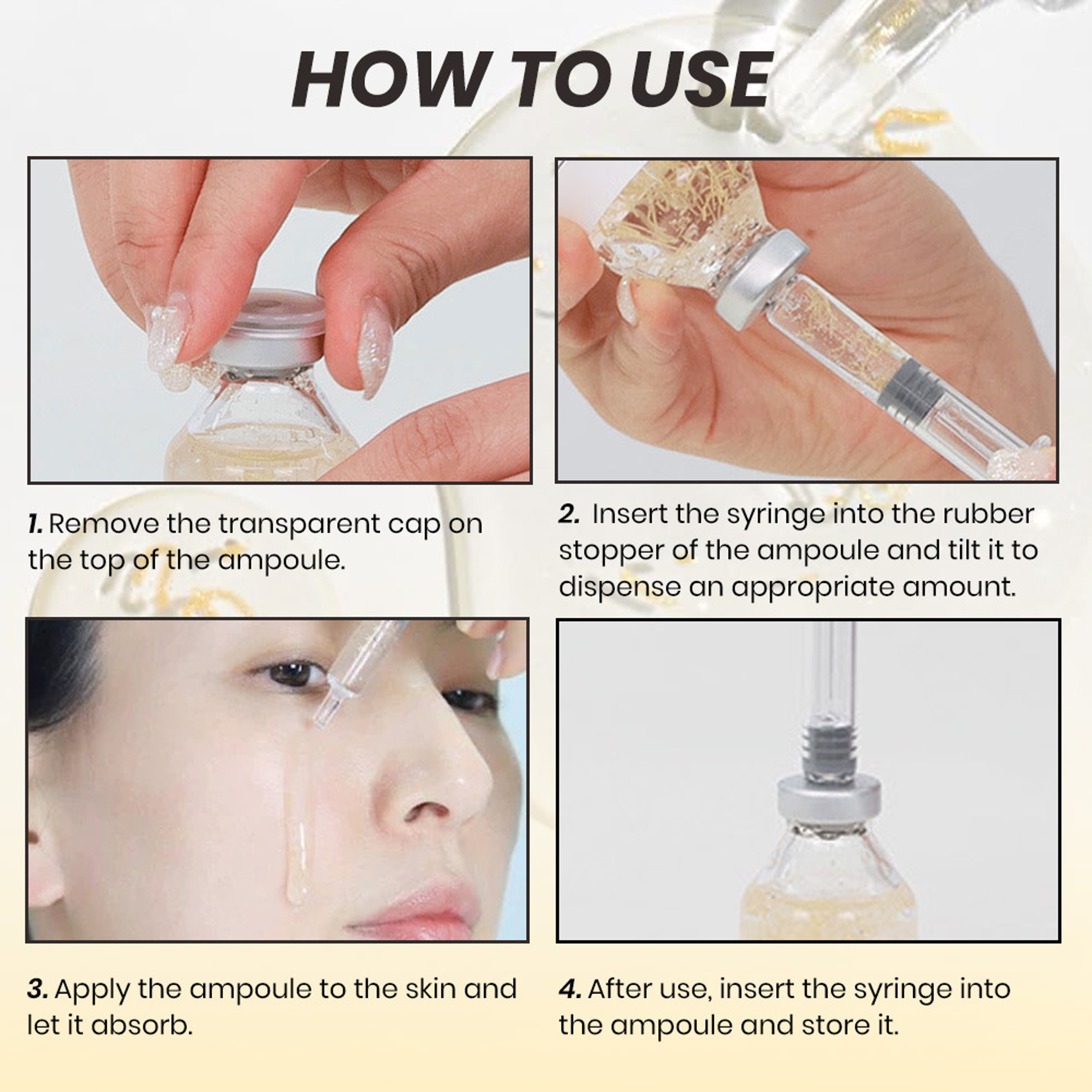 Silk Peptide AntiAging Face Serum With Collagen And Peptide Complex 4