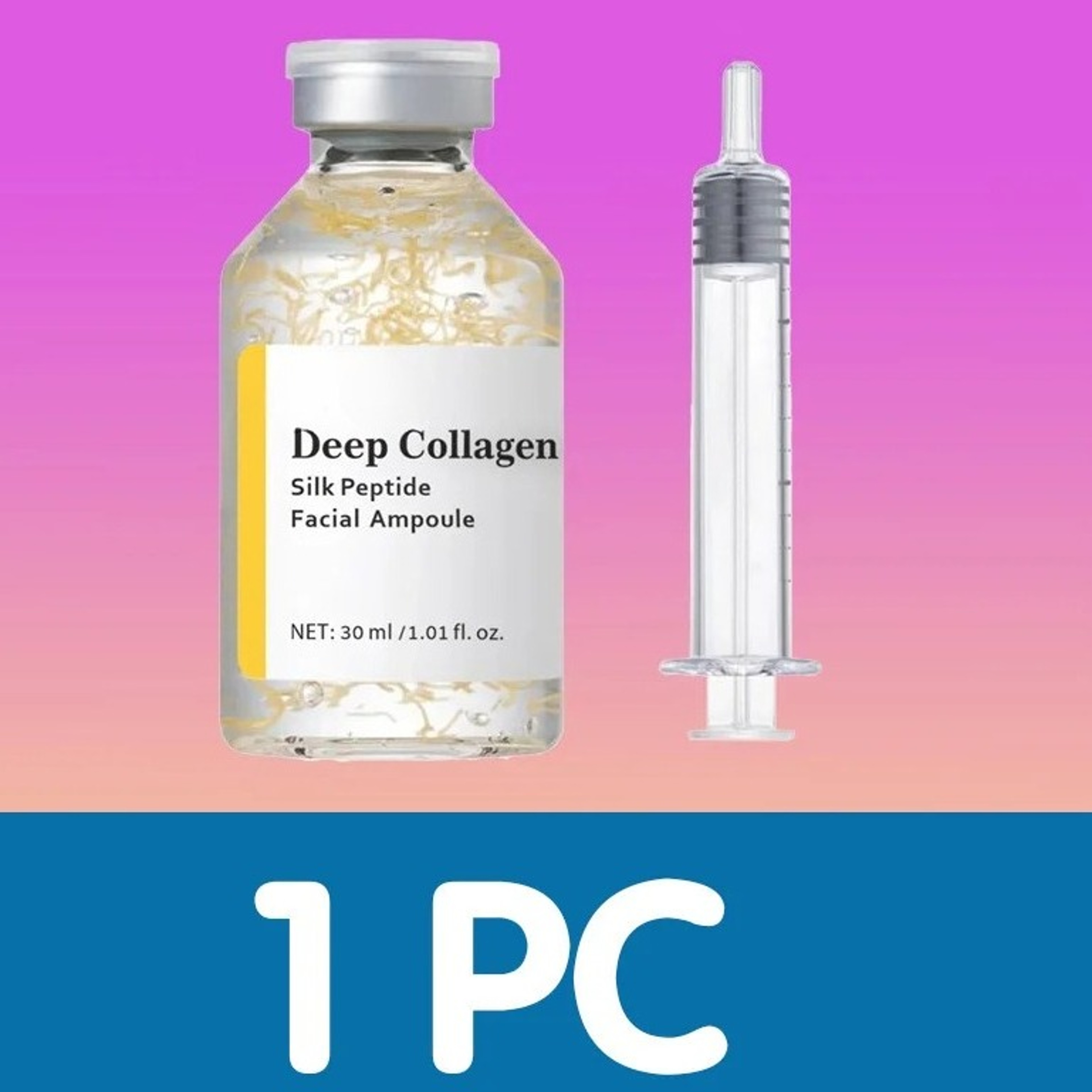 Silk Peptide AntiAging Face Serum with Collagen and 30 Peptide Complexjpg