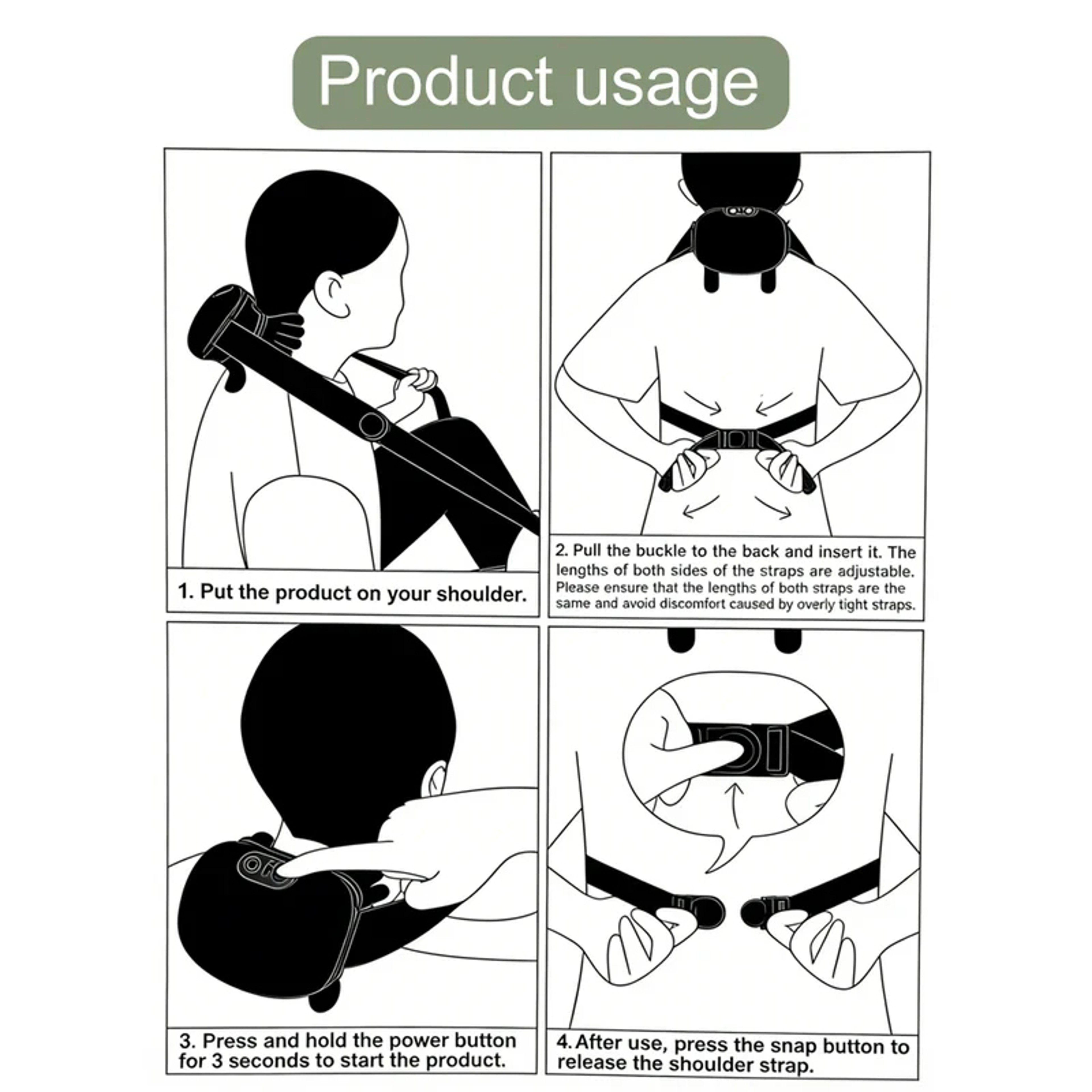 Bionic Finger Neck and Shoulder Massager with Kneading Massage and Brushless Motor – view 6