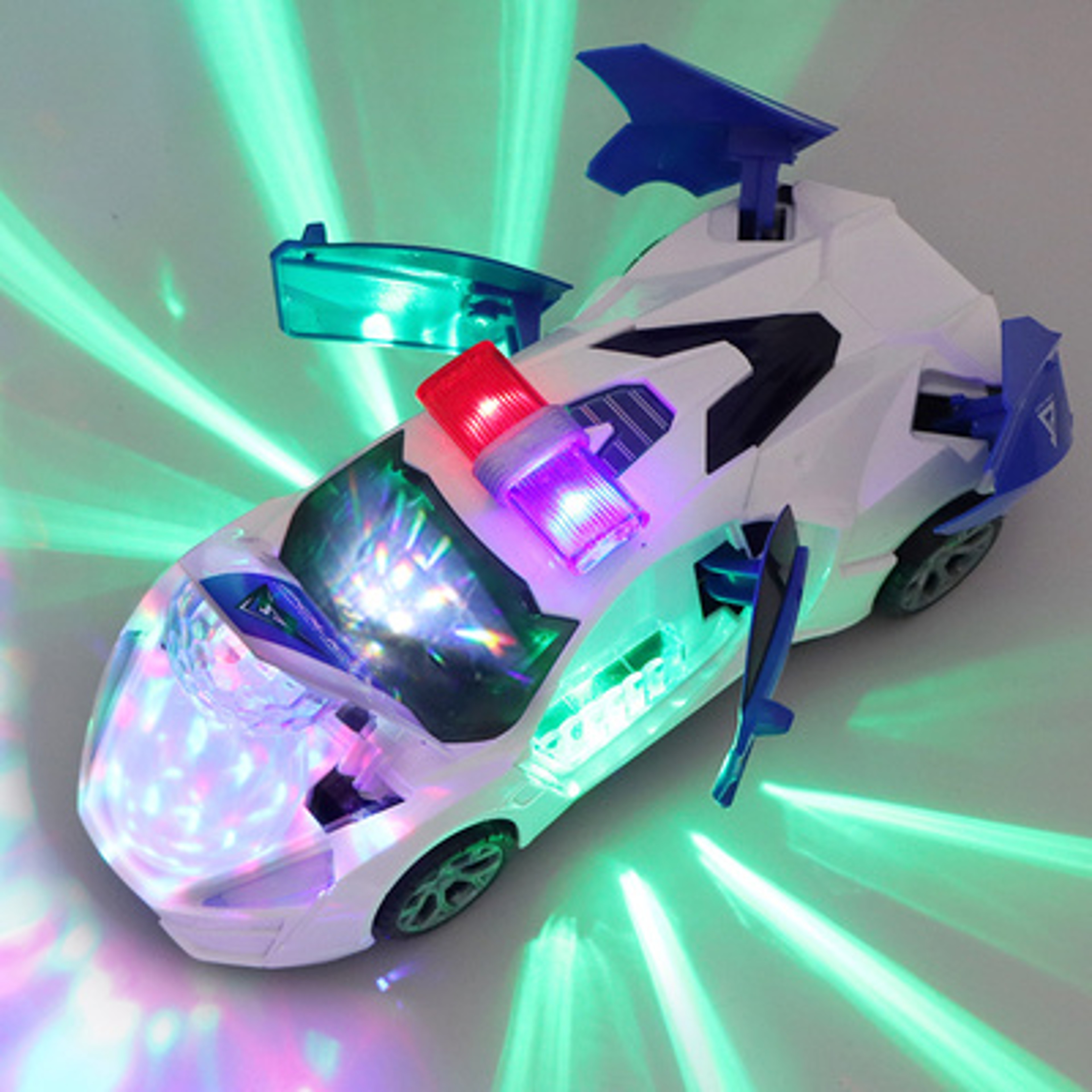Electric Dancing Rotating Transforming Toy Car with Color Options – view 8
