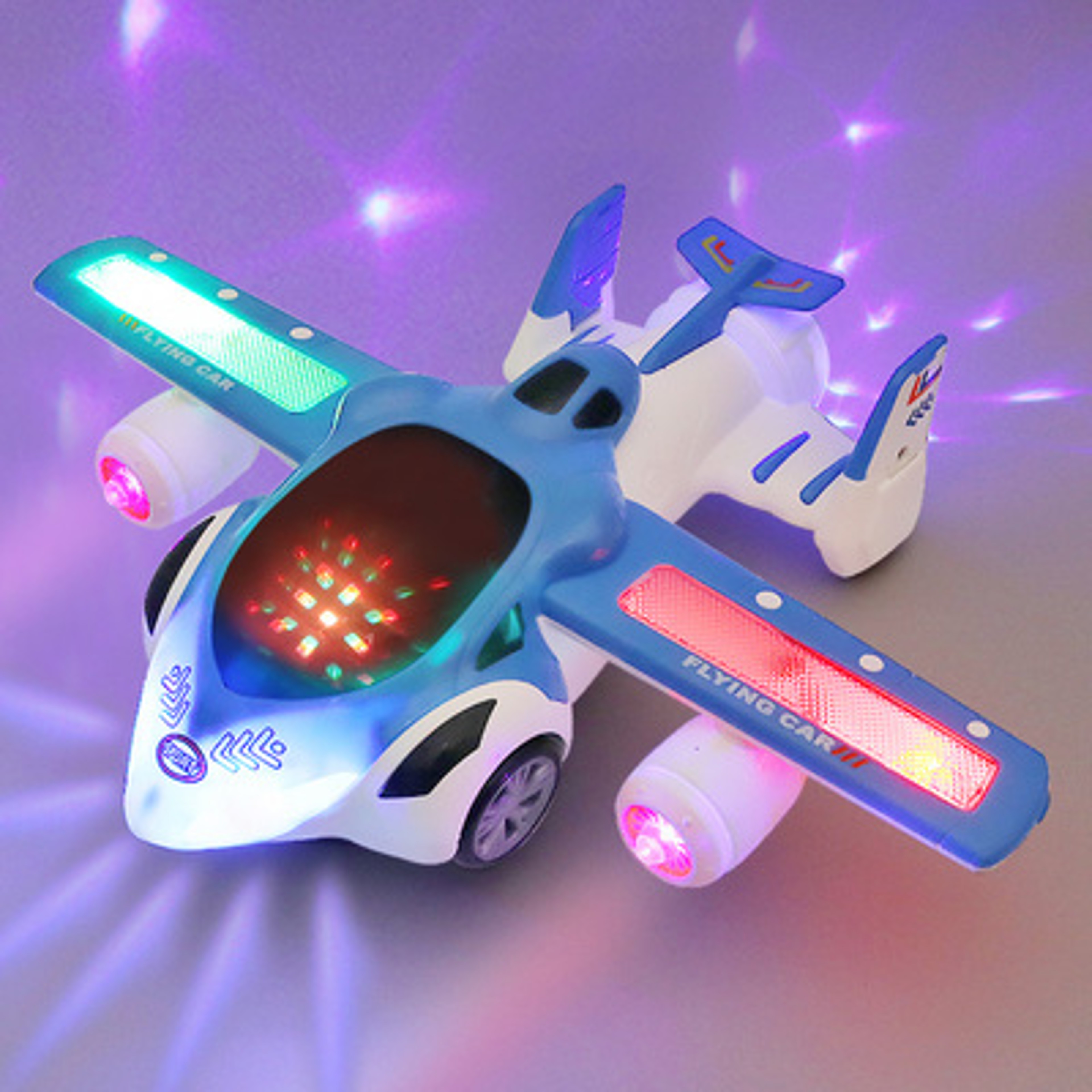 Electric Dancing Rotating Transforming Toy Car with Color Options – view 14