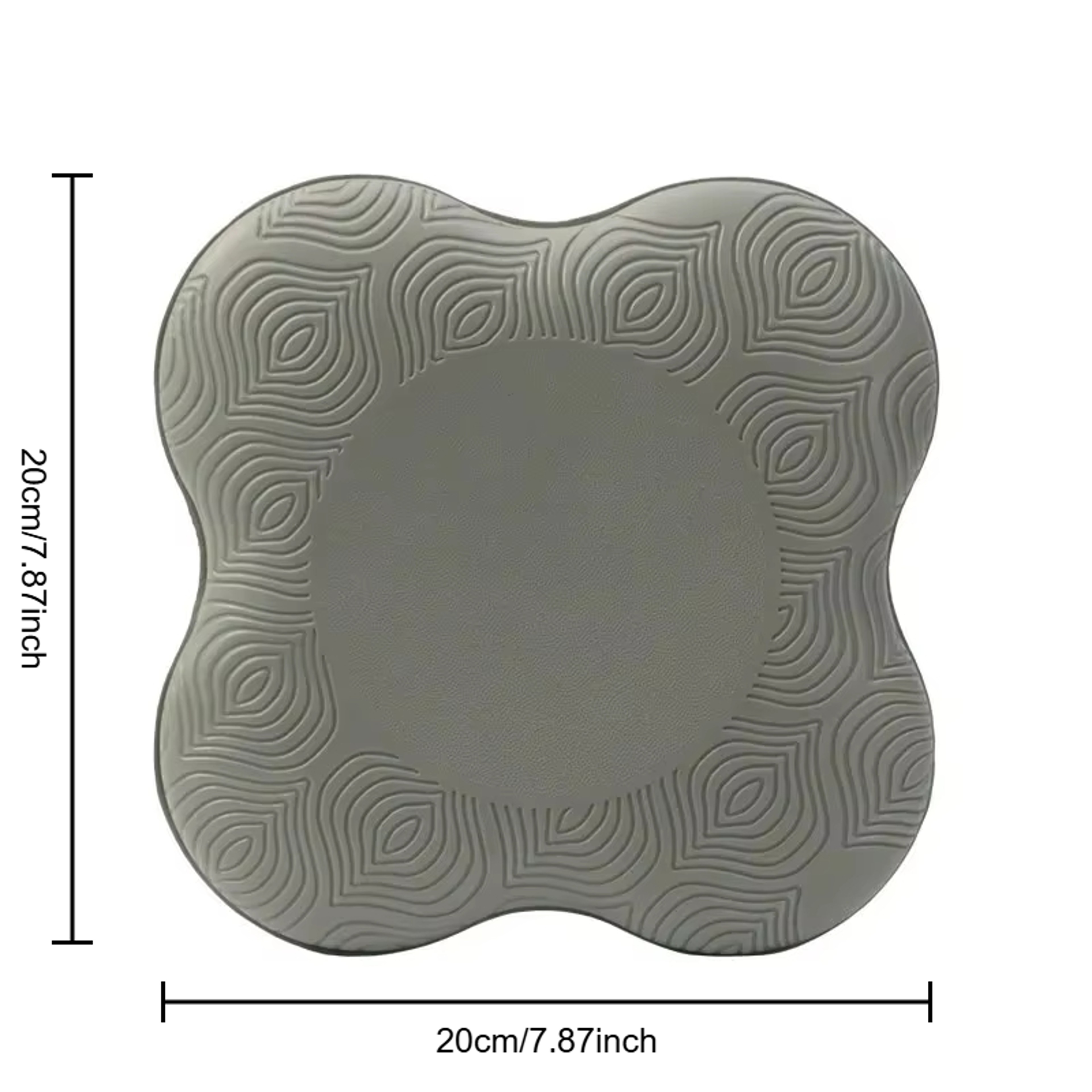 Yoga Knee Pad Thick Non Slip TPE Kneeling Cushion For Yoga Fitness  Floor Work 2
