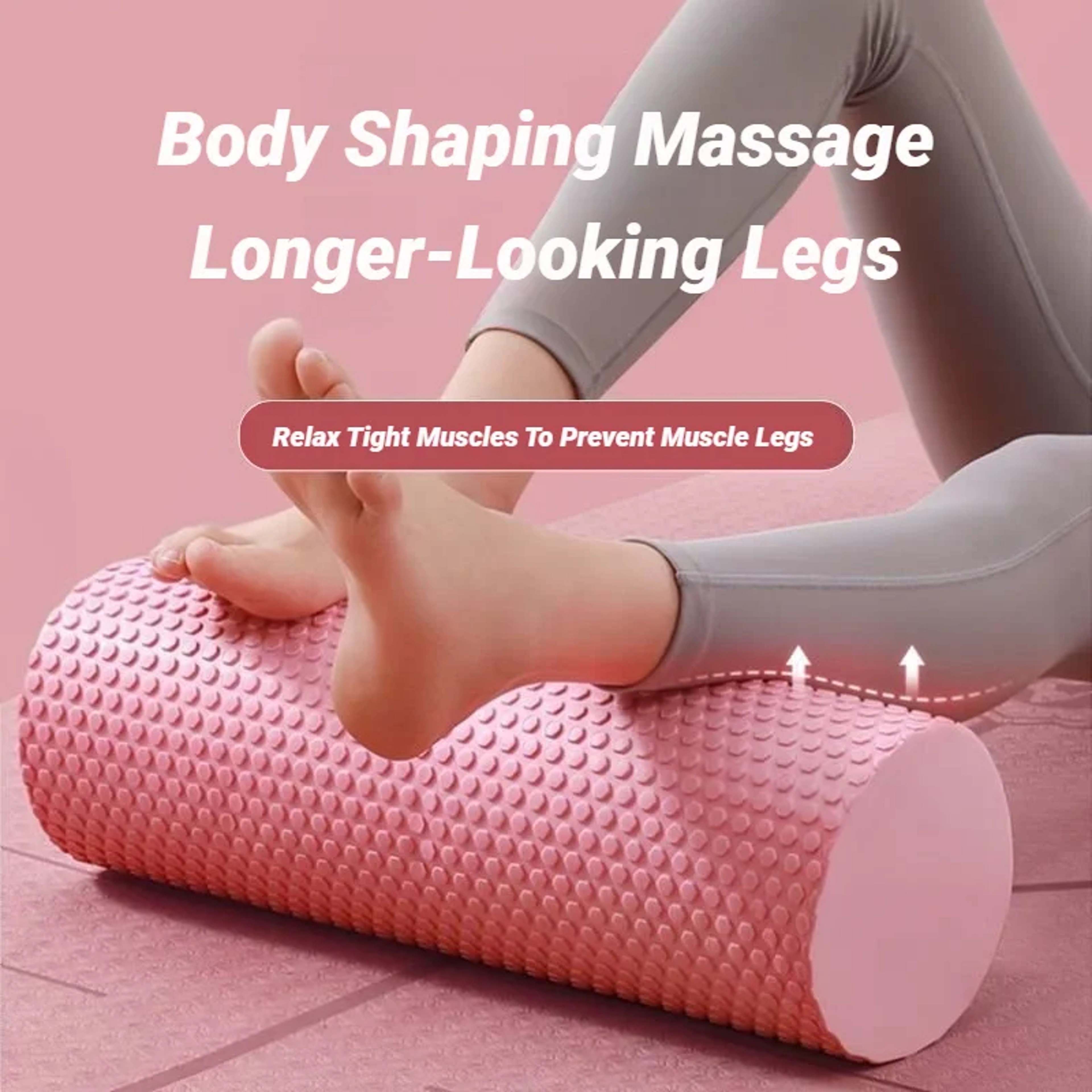 Compact Foam Roller For Deep Tissue Massage Yoga Recovery And Muscle Relief 3