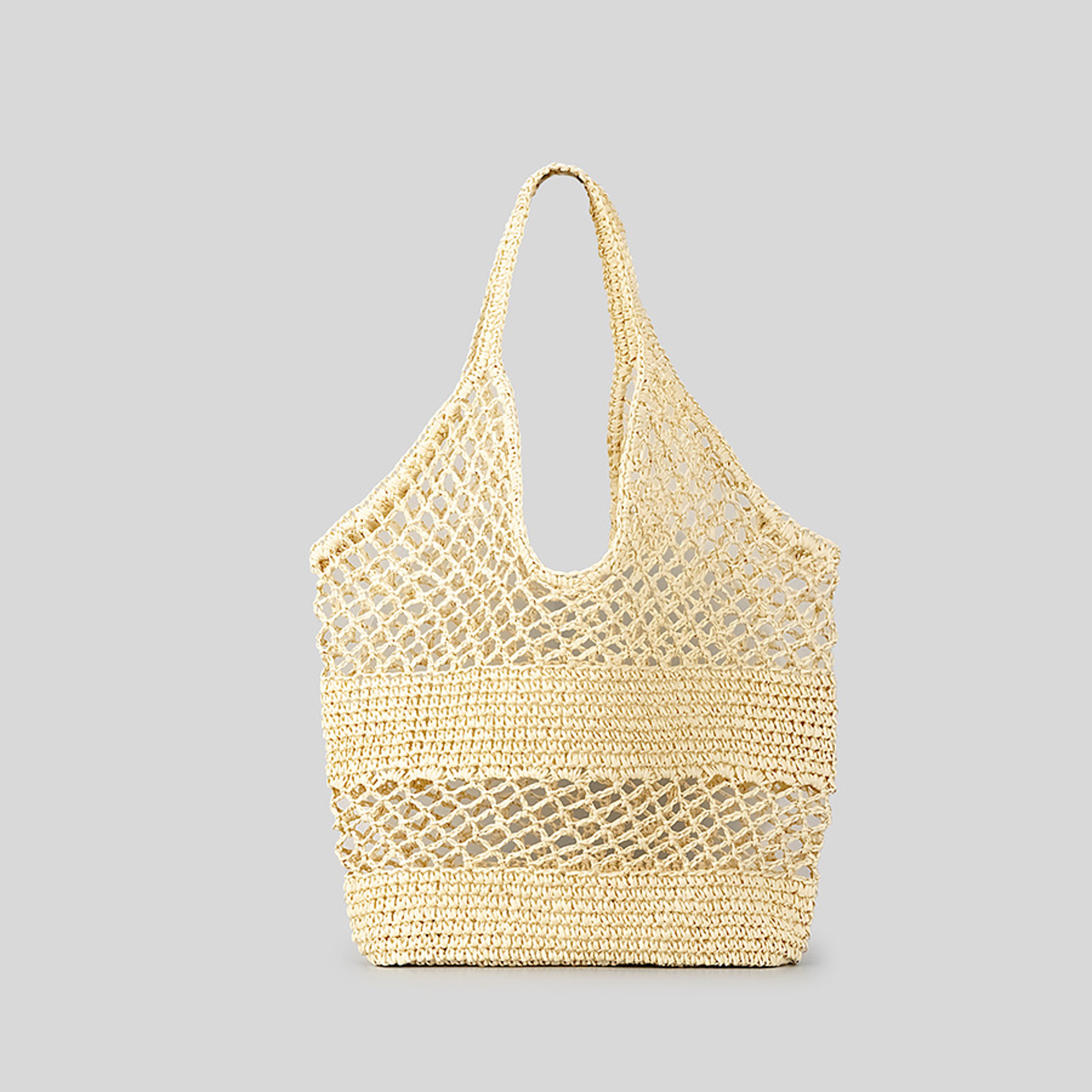 Handmade Straw Beach Bag Large Woven Tote Bag For Summer Travel  Everyday Style 1