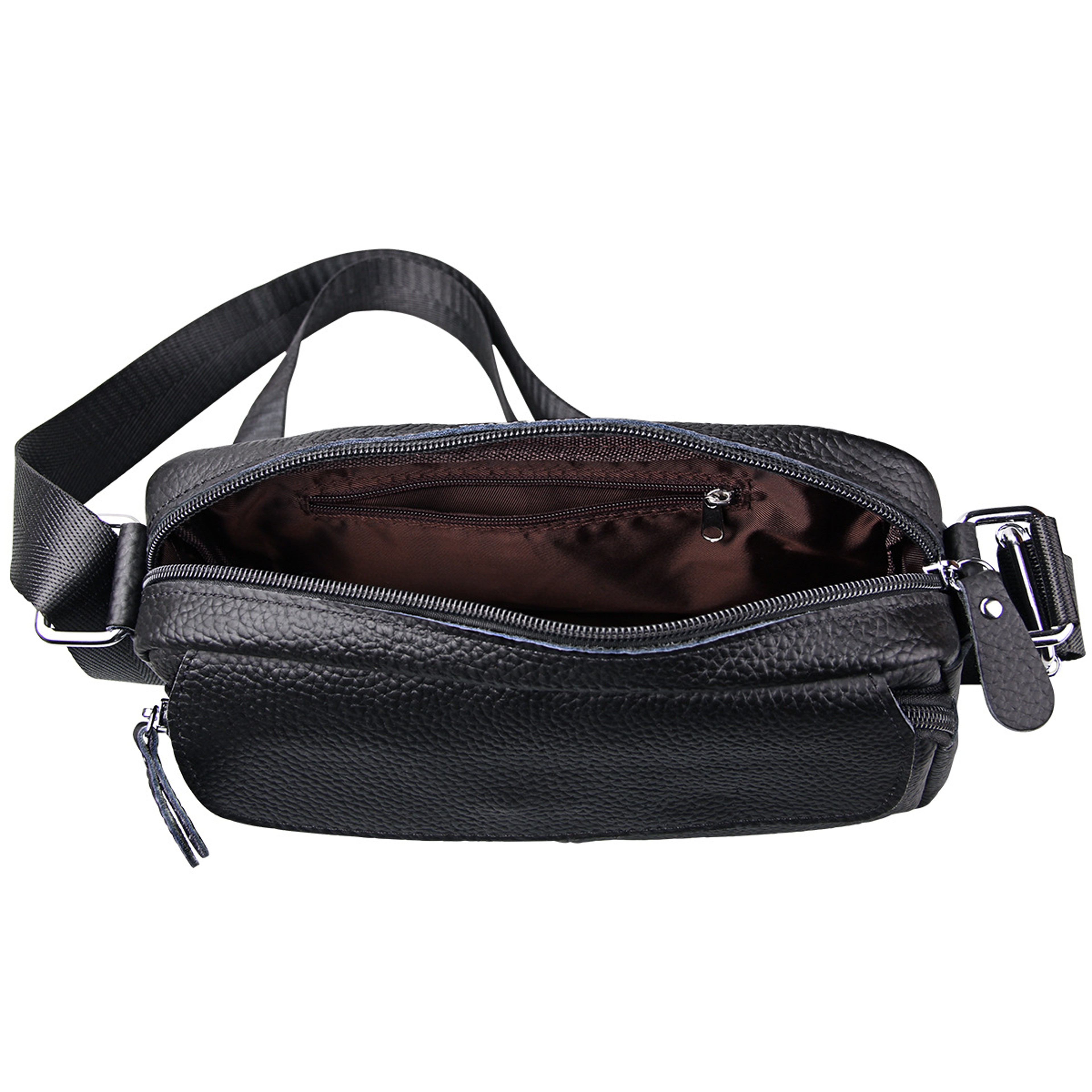 Soft Genuine Leather Crossbody Bag For Women Premium Messenger Shoulder Purse 4