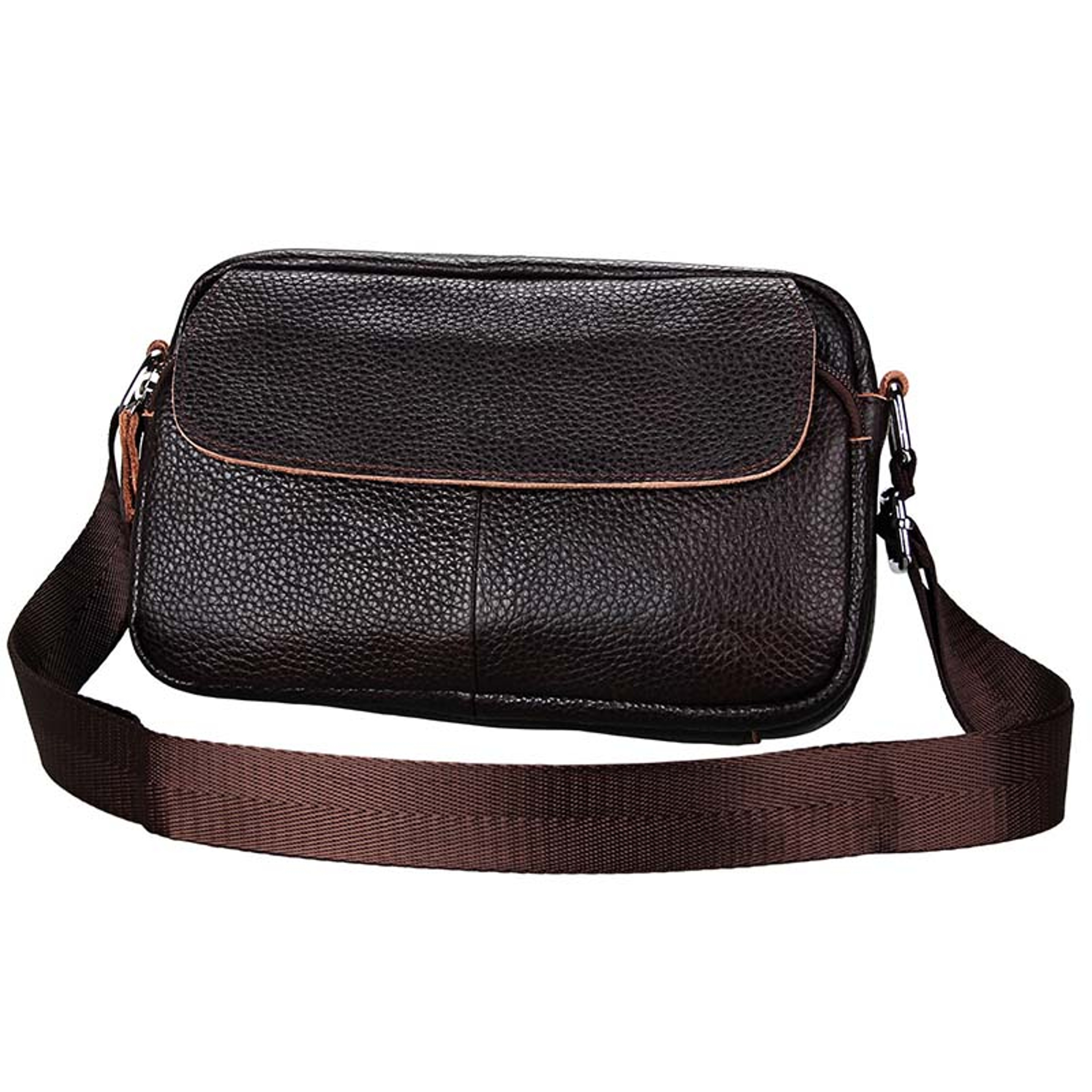 Soft Genuine Leather Crossbody Bag For Women Premium Messenger Shoulder Purse 0