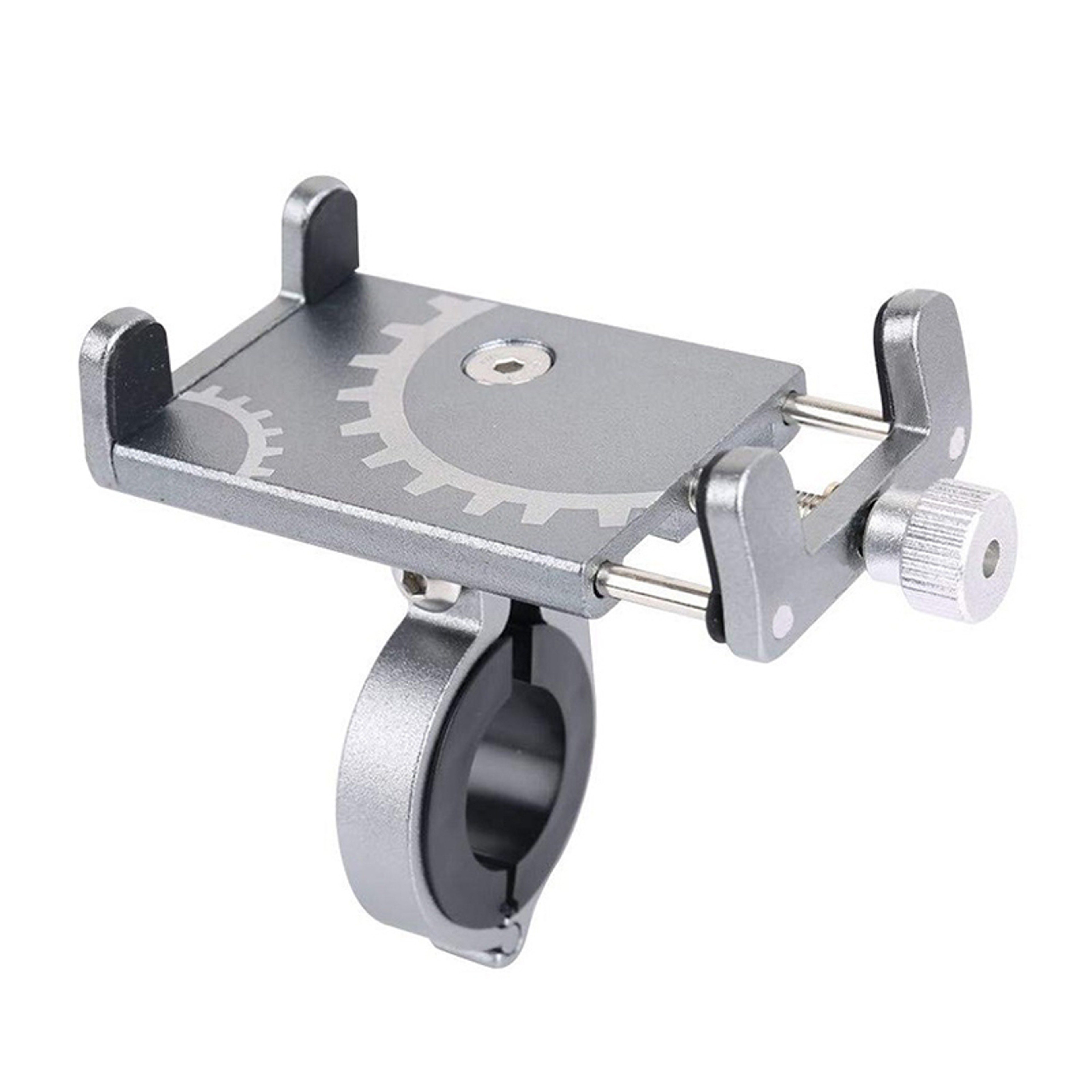 Universal Bike Phone Mount Metal Handlebar Holder For Bicycle  Motorcycle With Secure AntiSlip Grip 1