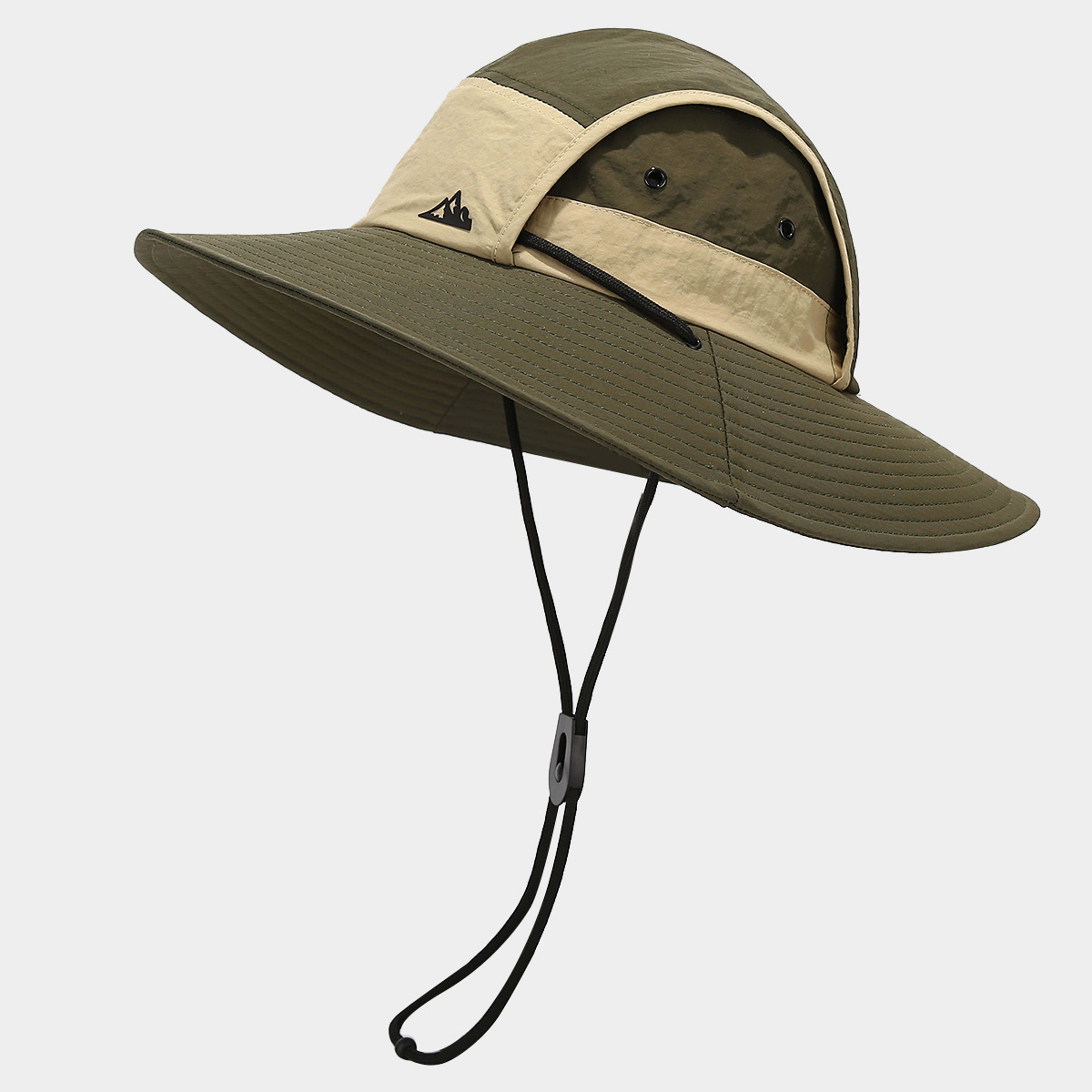 Wide Brim Sun Protection Hat With Neck Flap For Hiking Fishing  Outdoor Adventures 0
