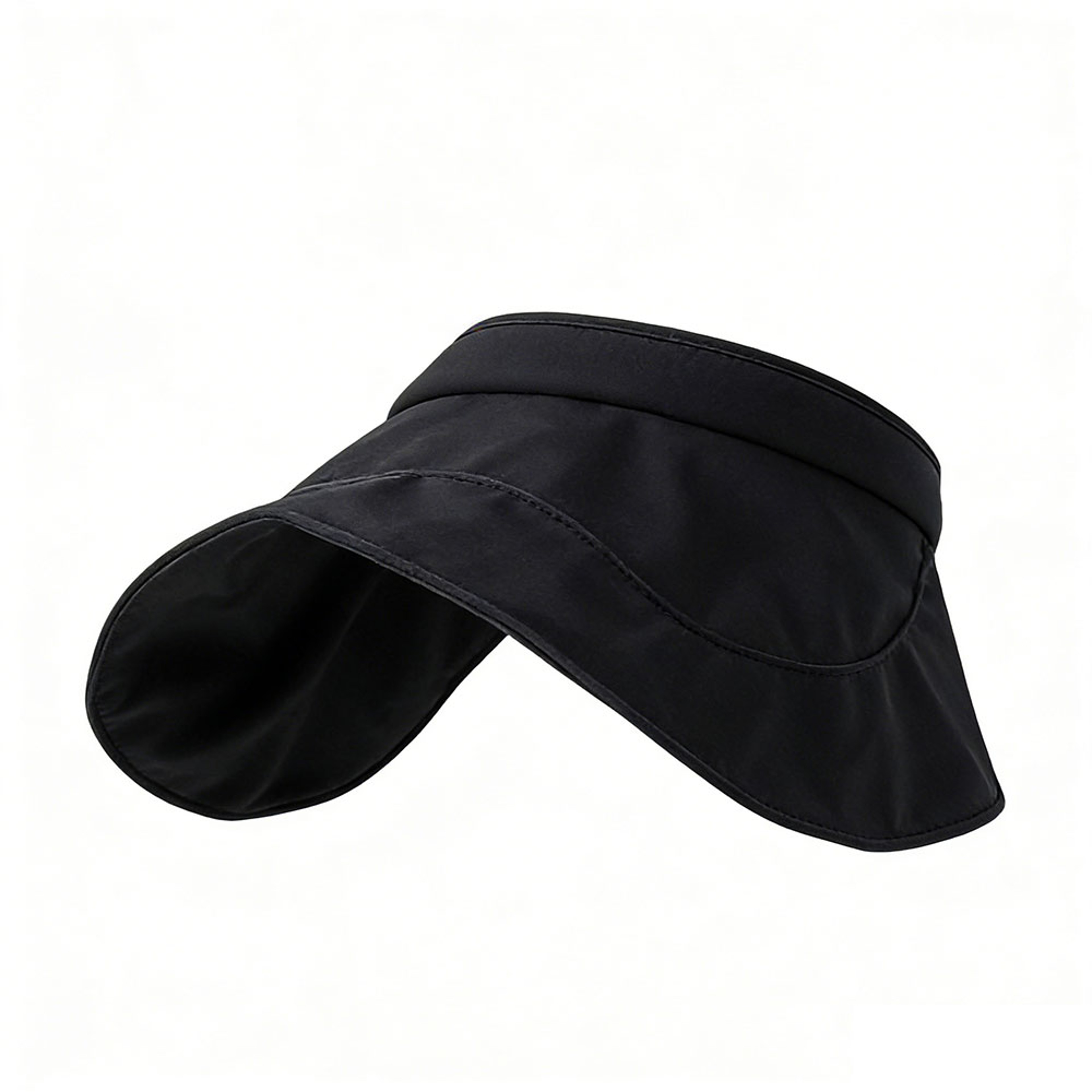 Wide Brim Sun Visor Hat For Women Foldable UV Protection Beach Cap 2