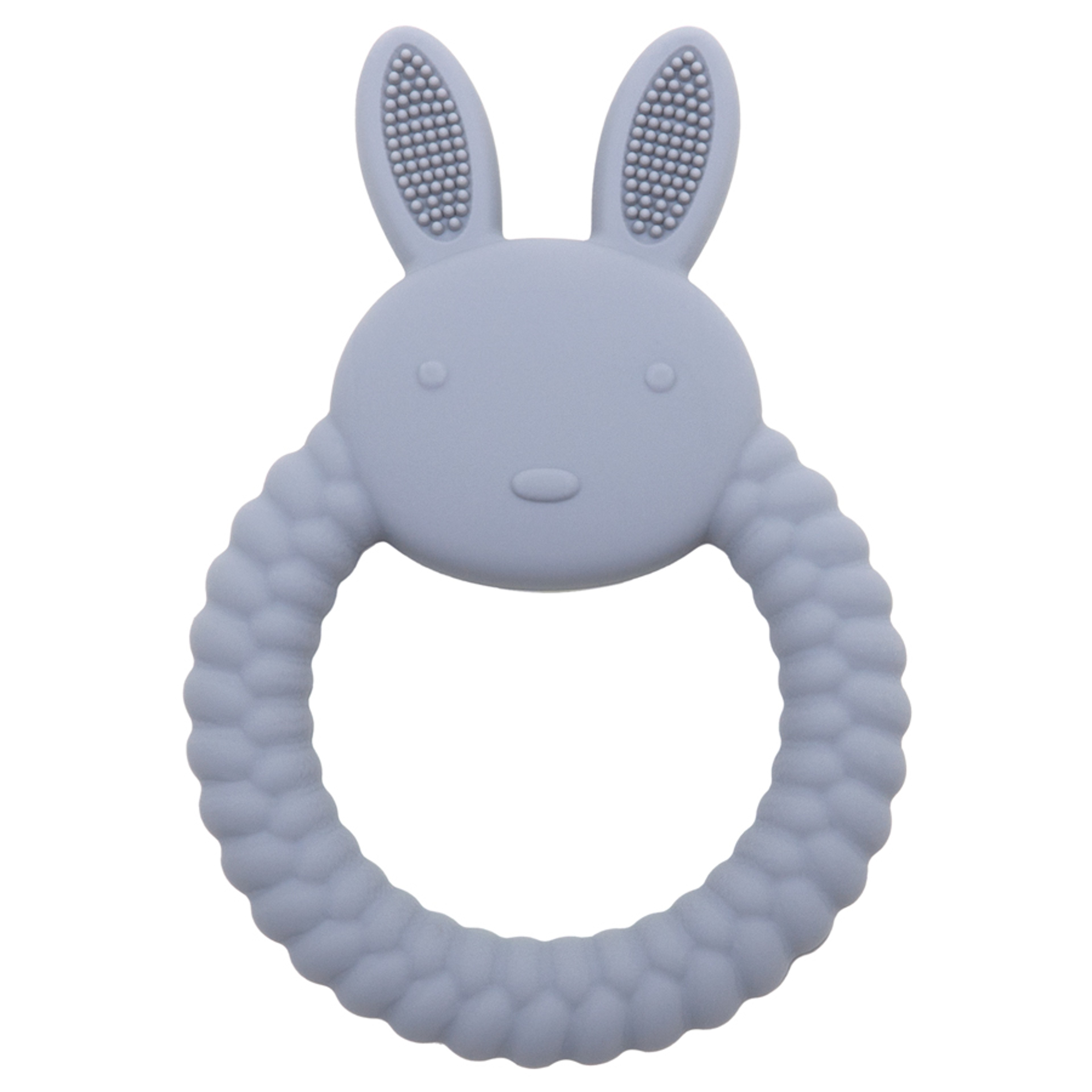 Baby Teether Silicone Rabbit BPA Free Teething Toy For Newborns  Infants 2