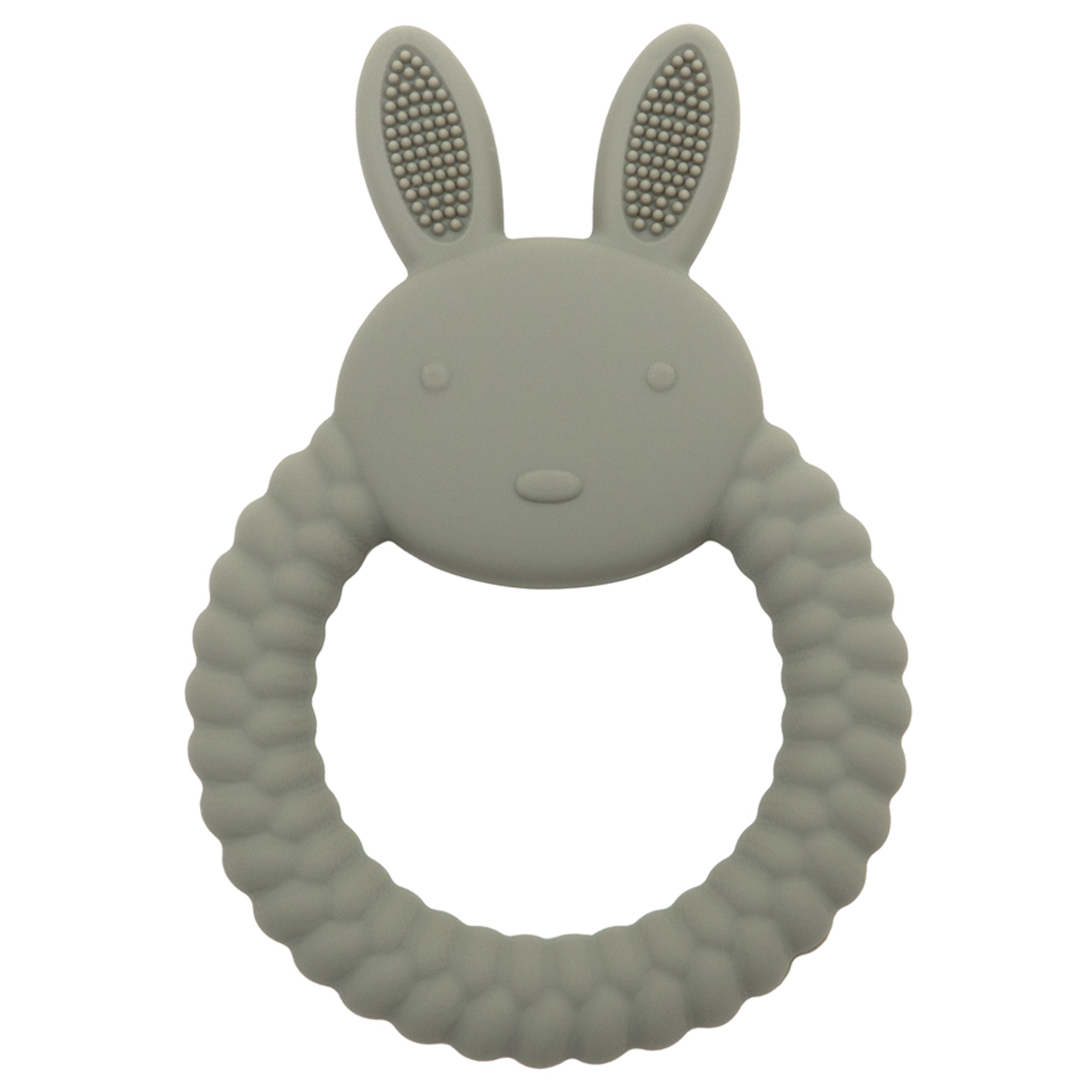 Baby Teether Silicone Rabbit BPA Free Teething Toy For Newborns  Infants 4