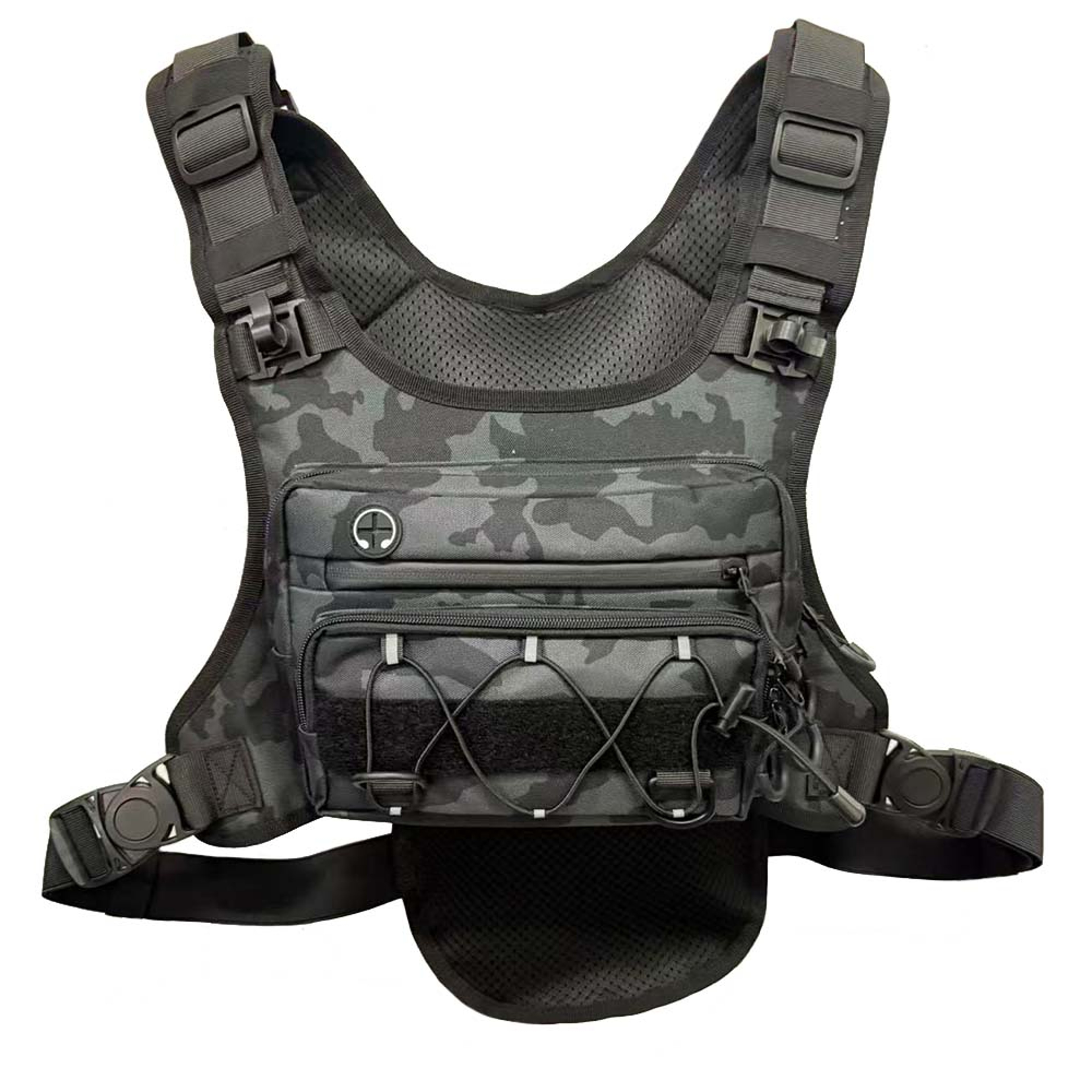 Tactical Chest Bag Running Hydration Vest With Multi Pocket Outdoor Chest Pack 2