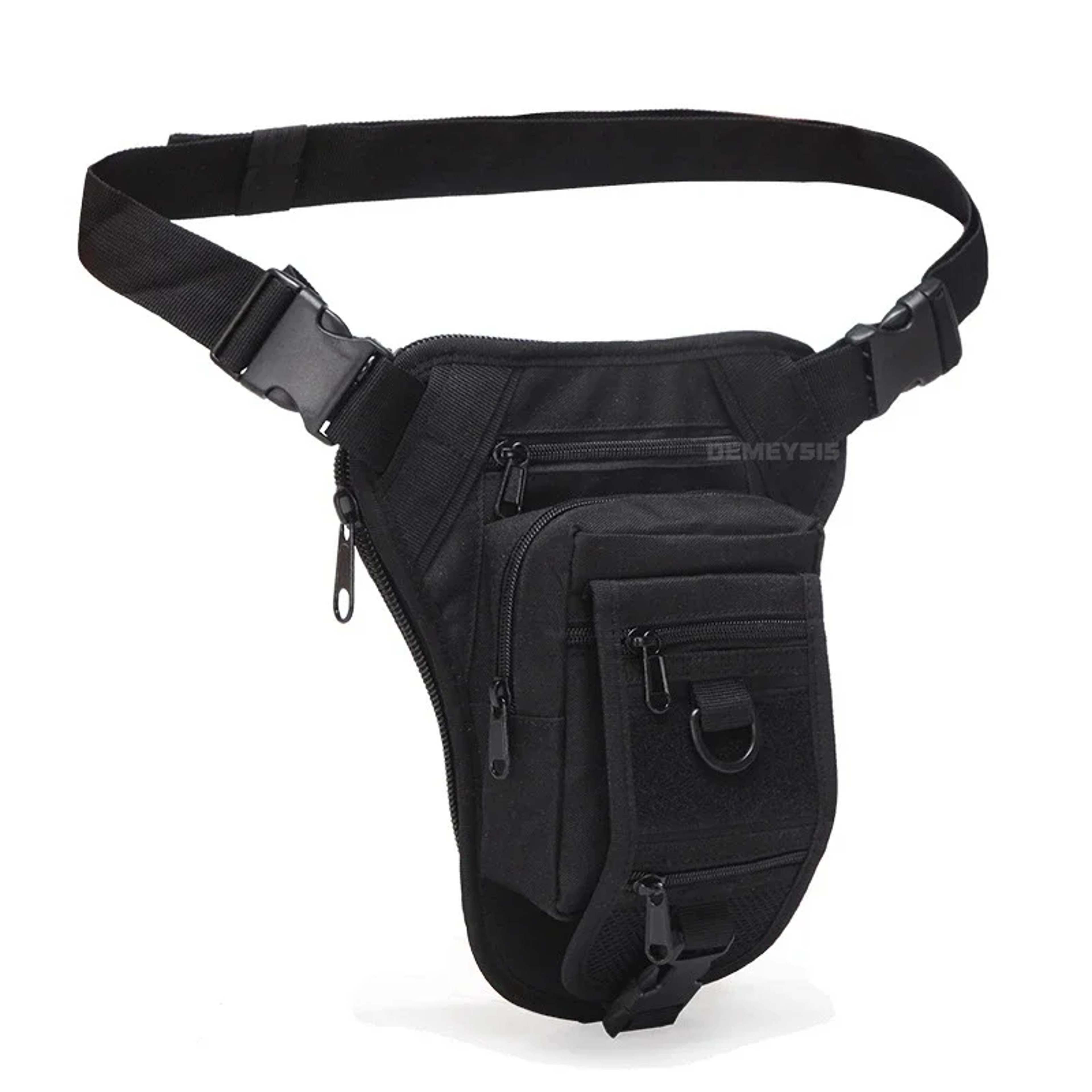 Tactical Drop Leg Bag With Adjustable Straps Motorcycle Leg Bag Outdoor Waist Pack 4