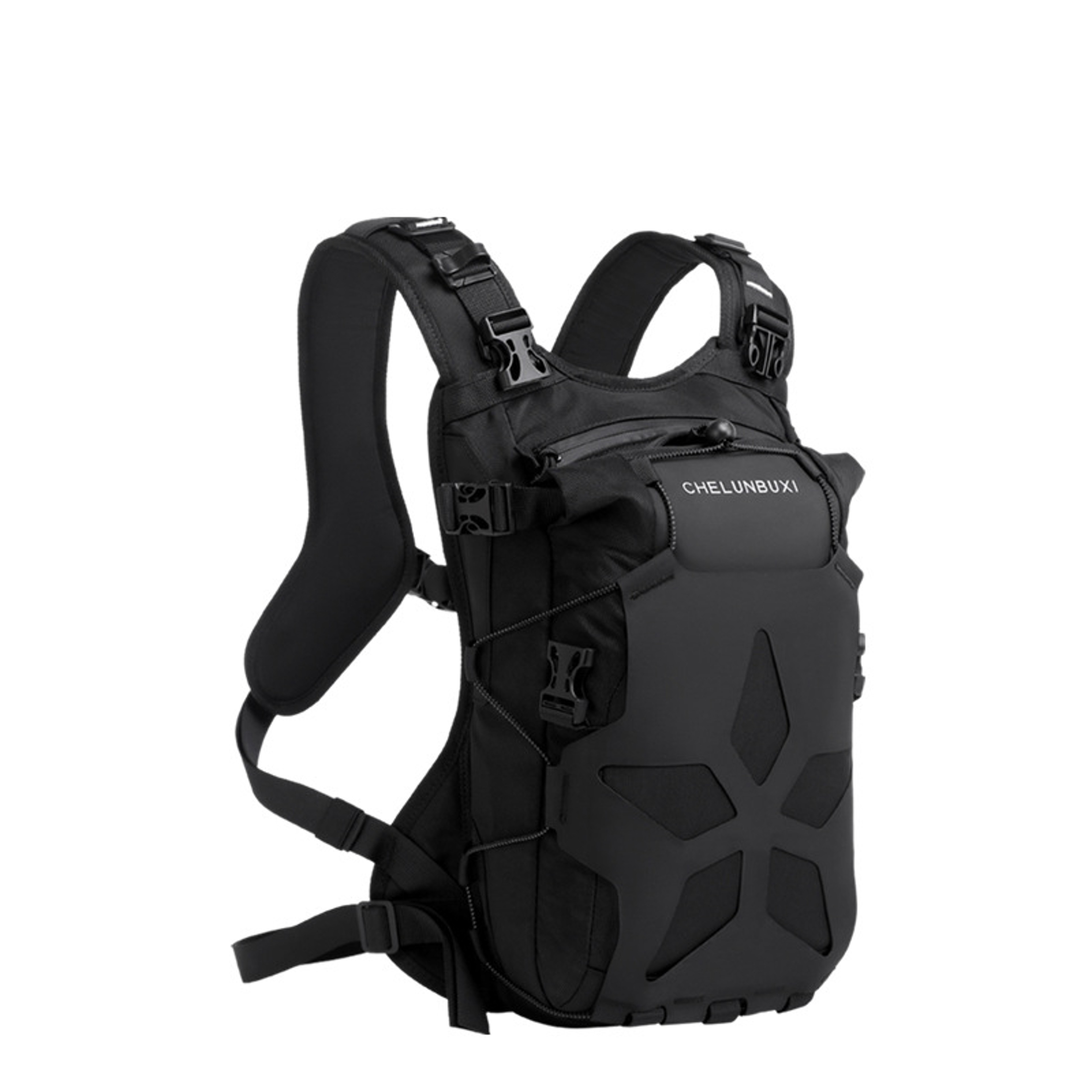 Waterproof Motorcycle Backpack Large Capacity Reflective Adventure Bag 0