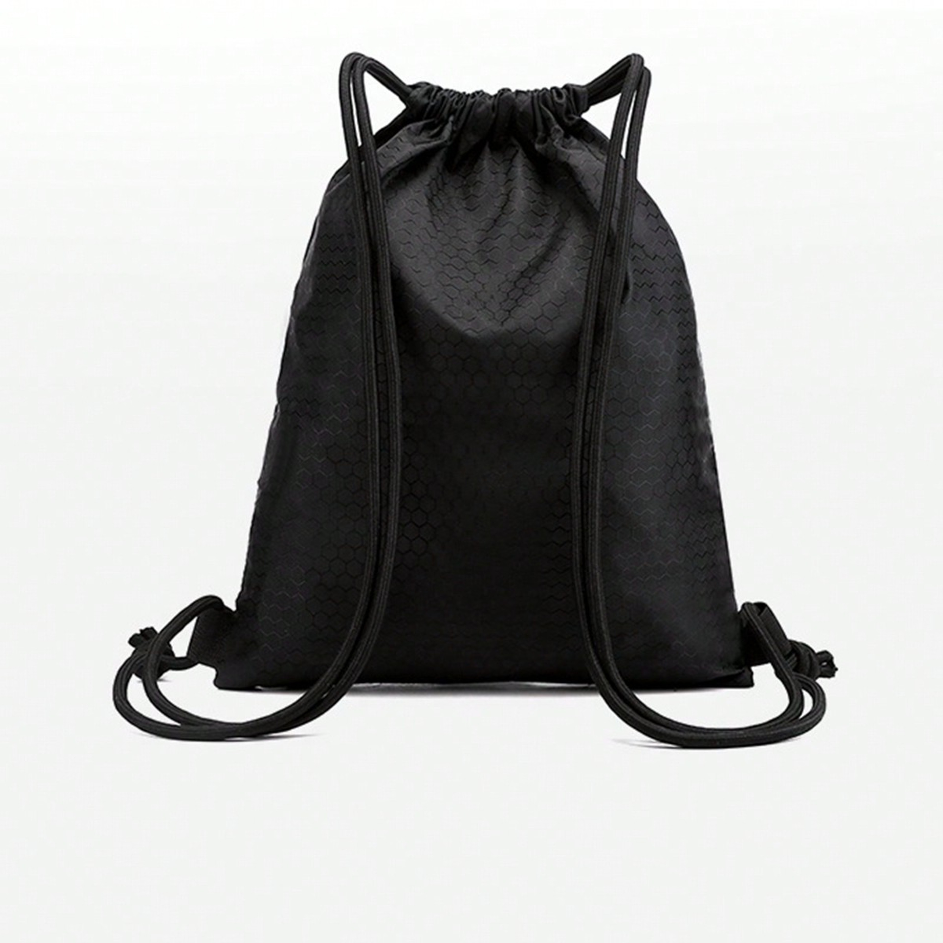 Drawstring Backpack Sports Gym Bag with Zipper Pocket for Travel, Basketball & Fitness – view 6
