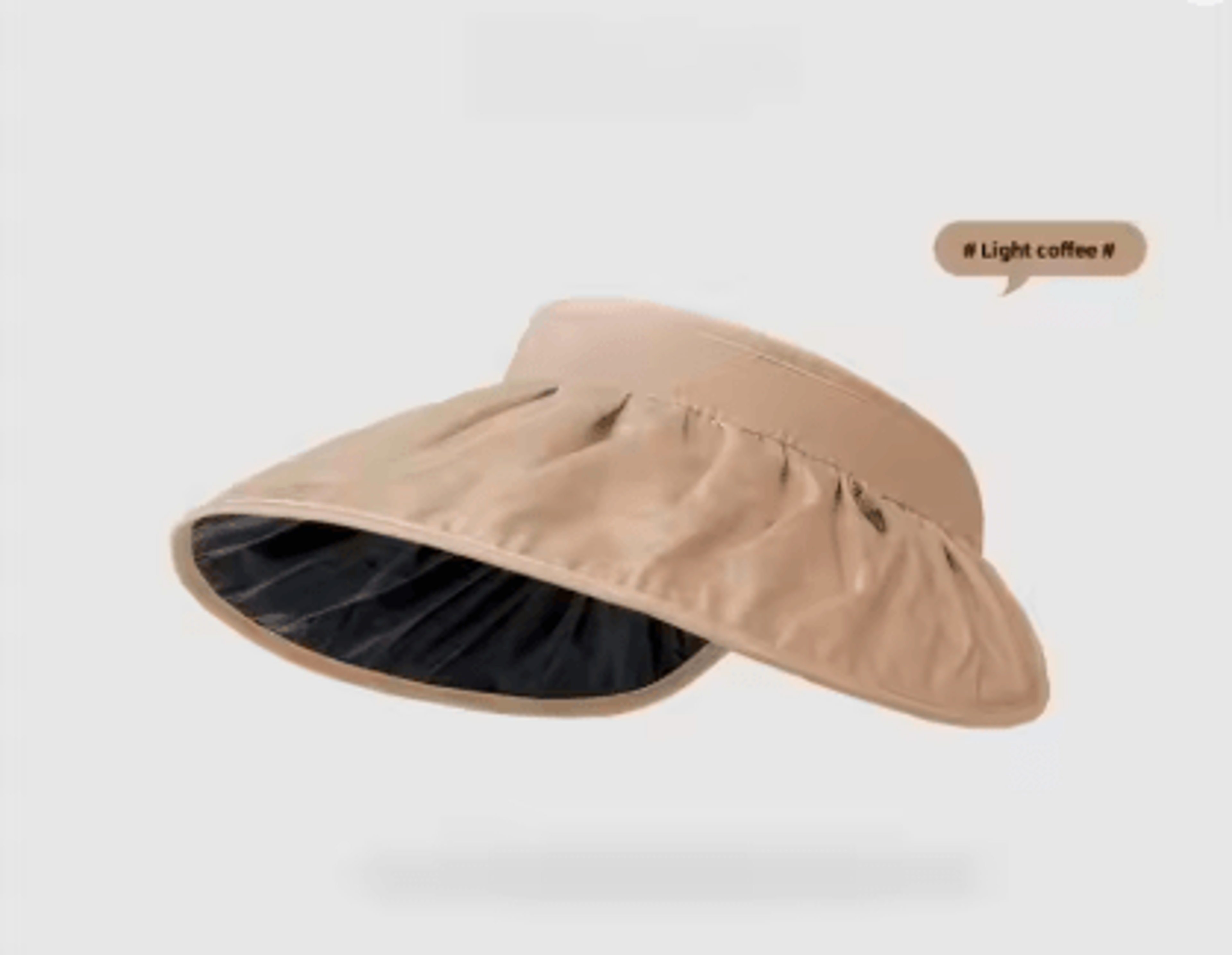 Sun Visor Hat Foldable Full Face Sun Protection Hat For Women 4