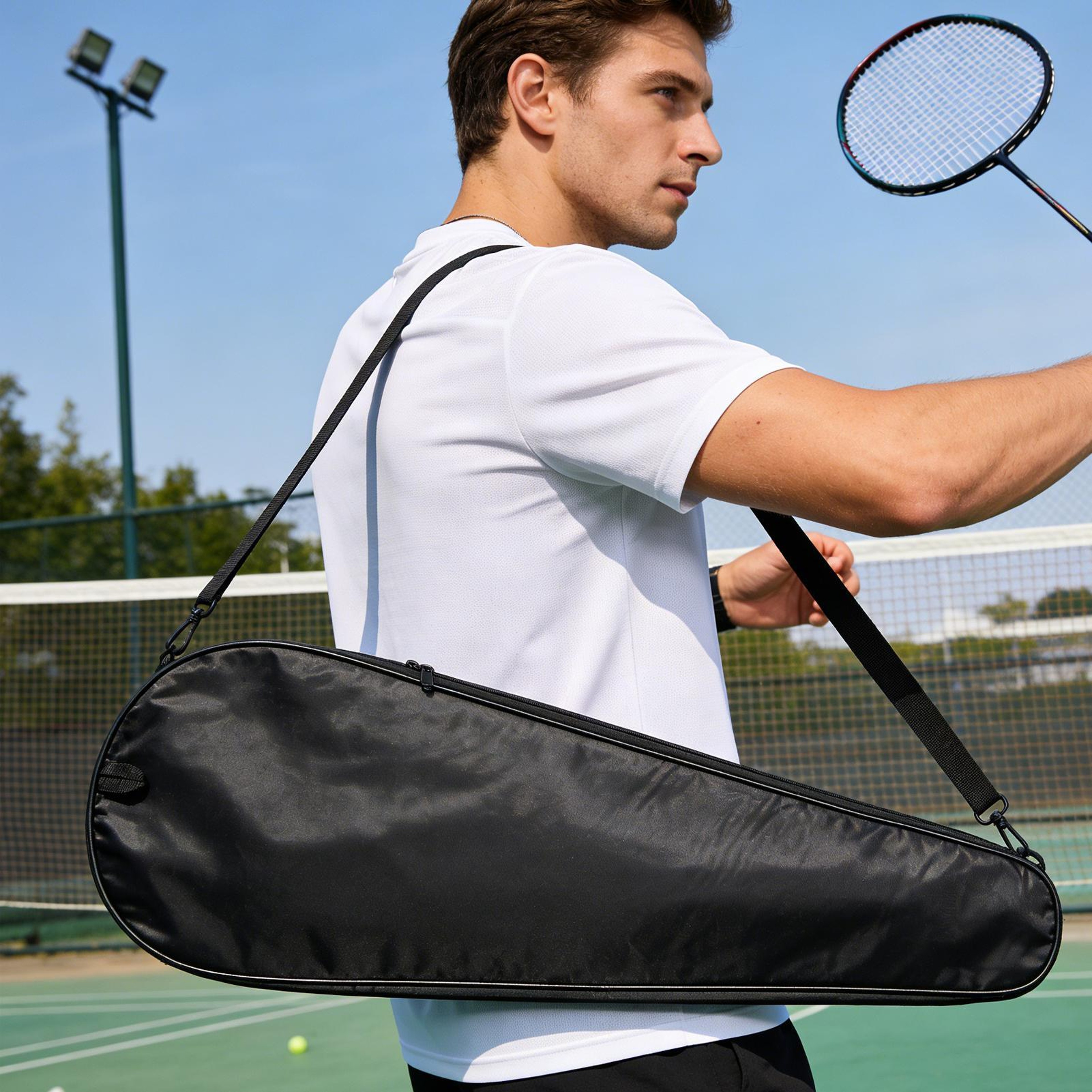 Portable Waterproof Badminton Racket Bag For Tennis Racquets Sports Gear And Accessories 0