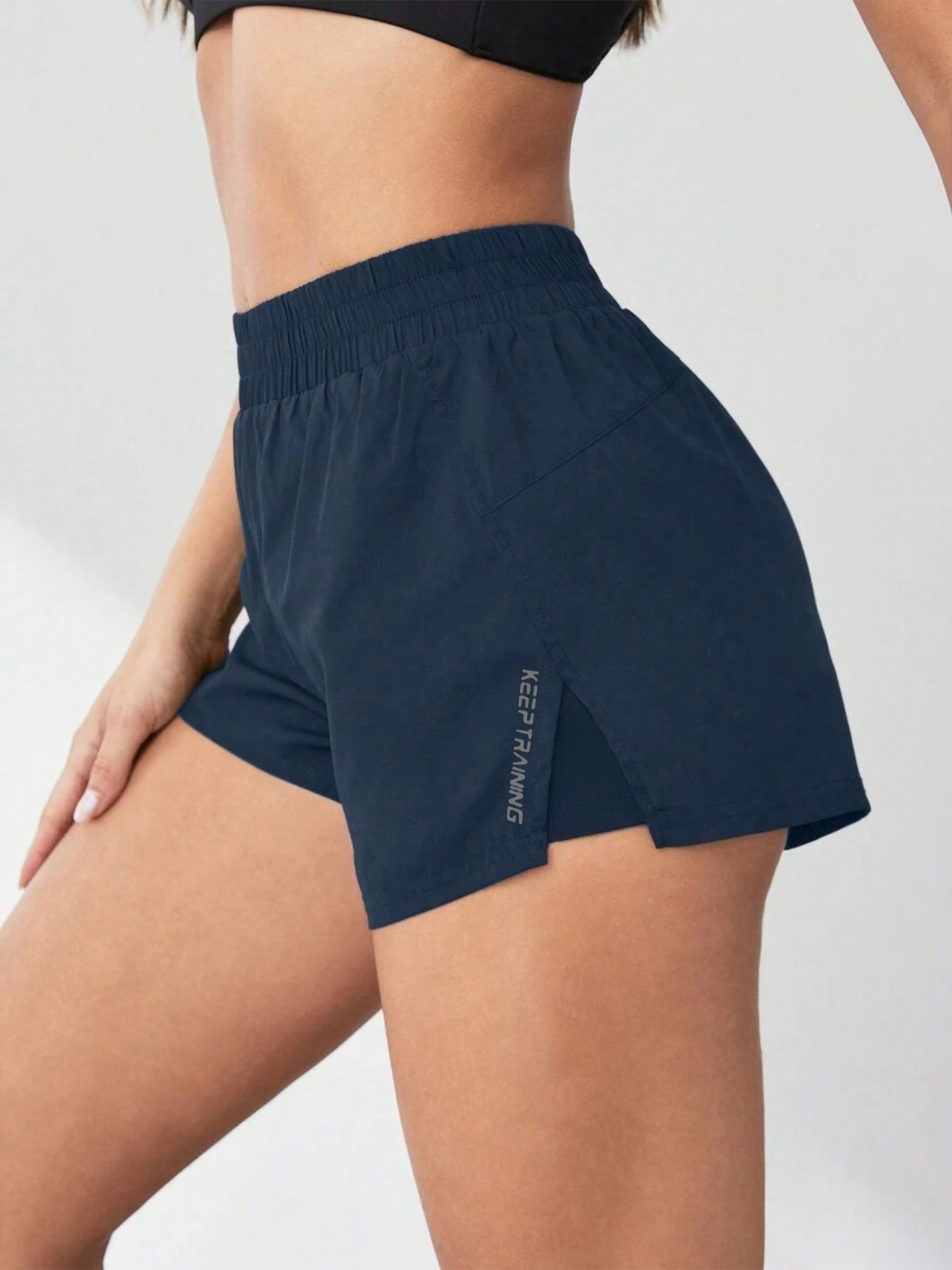 Running Shorts For Women High Waisted Workout Yoga  Tennis Shorts 0