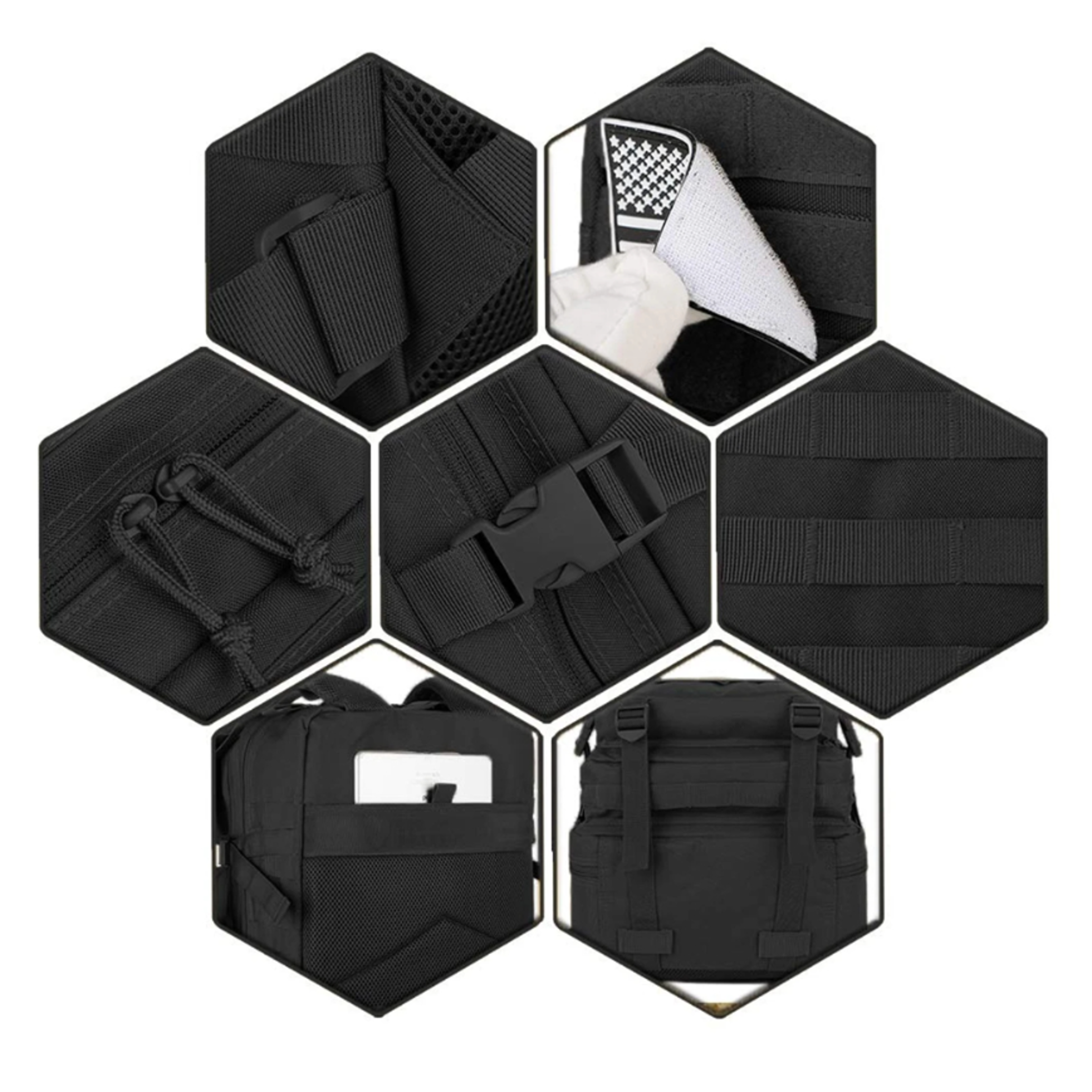 Tactical Backpack With MOLLE System For Hiking Camping  Everyday Adventure 6