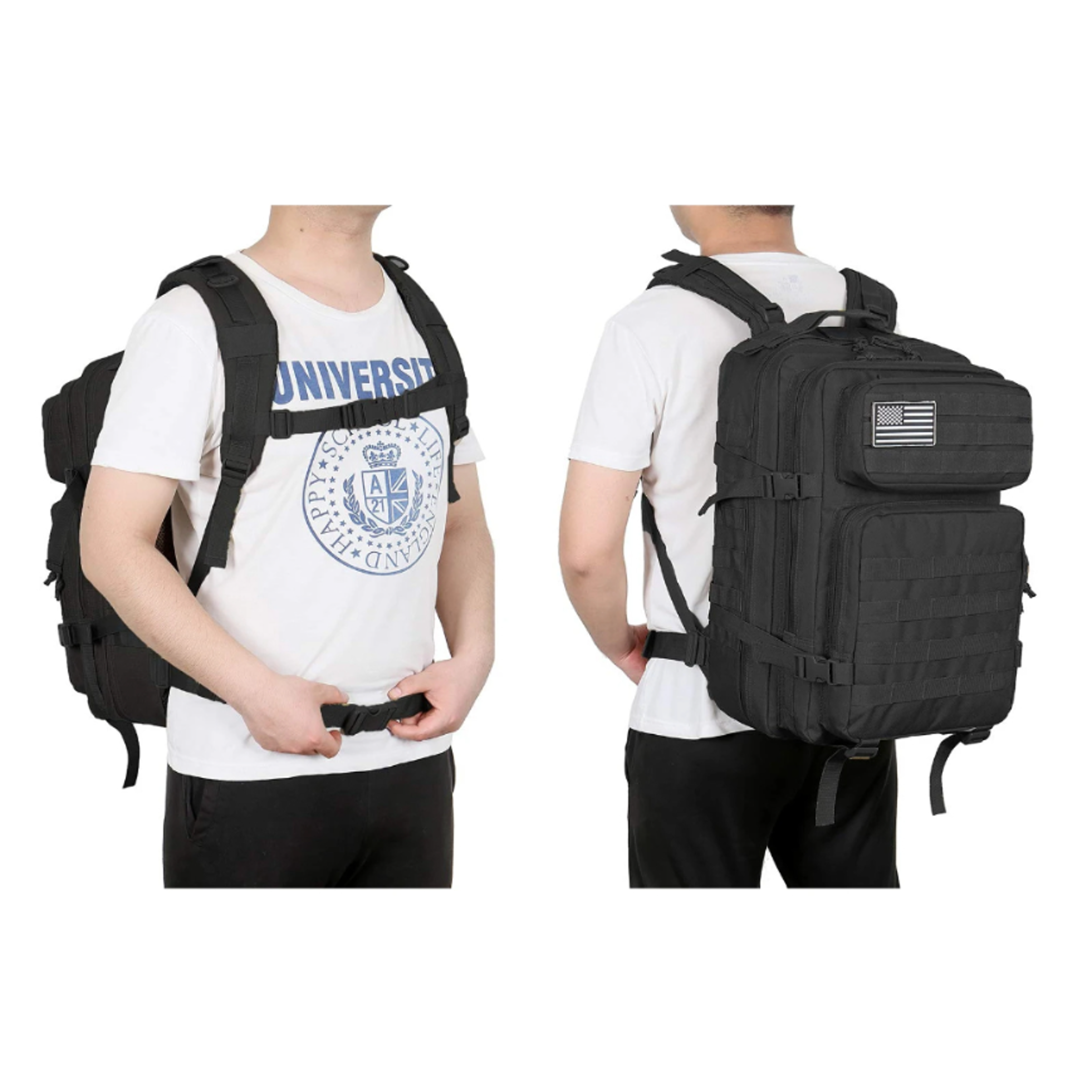 Tactical Backpack With MOLLE System For Hiking Camping  Everyday Adventure 7