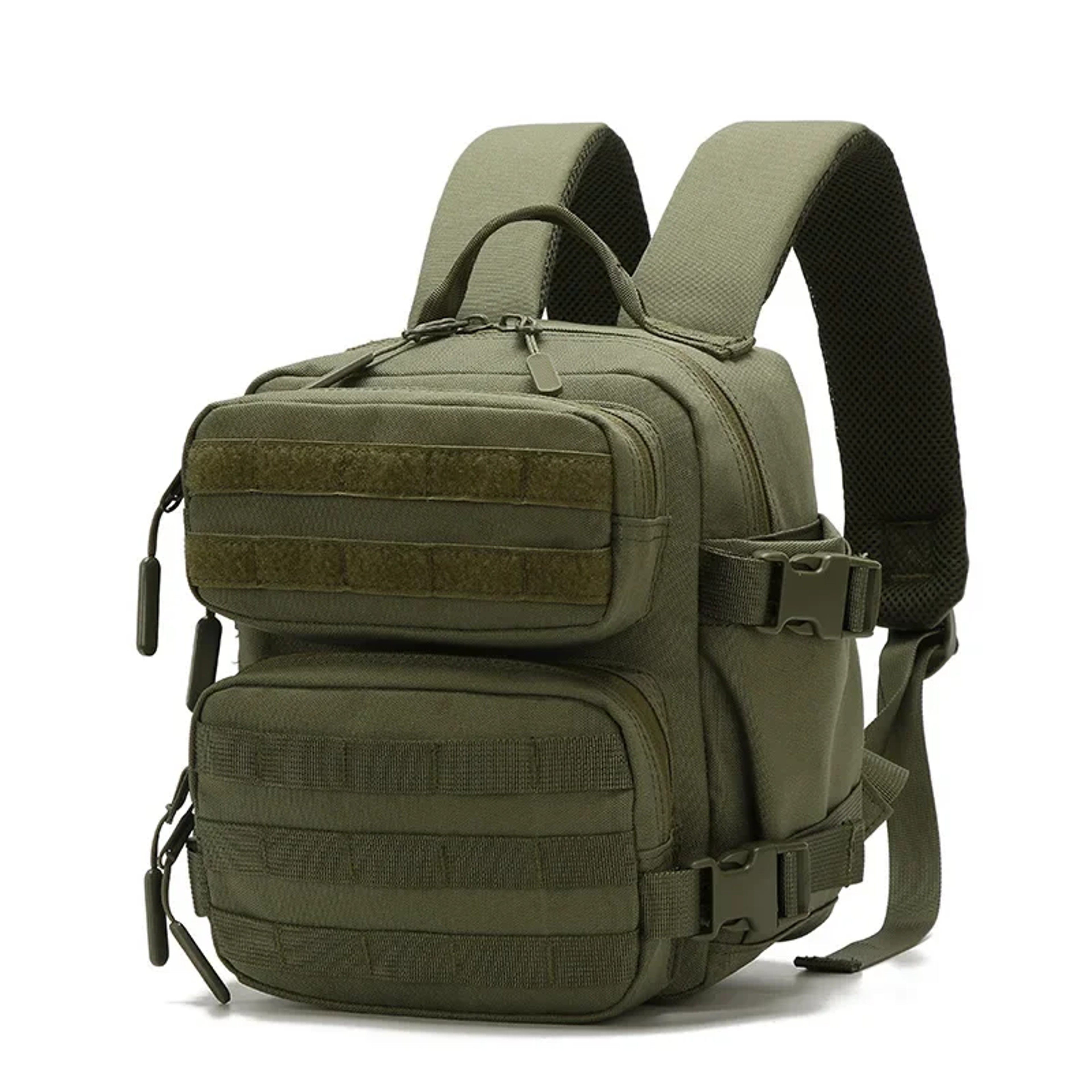 Tactical Backpack With MOLLE System And Dual Bottle Holders For Hiking Travel  Everyday Carry 1