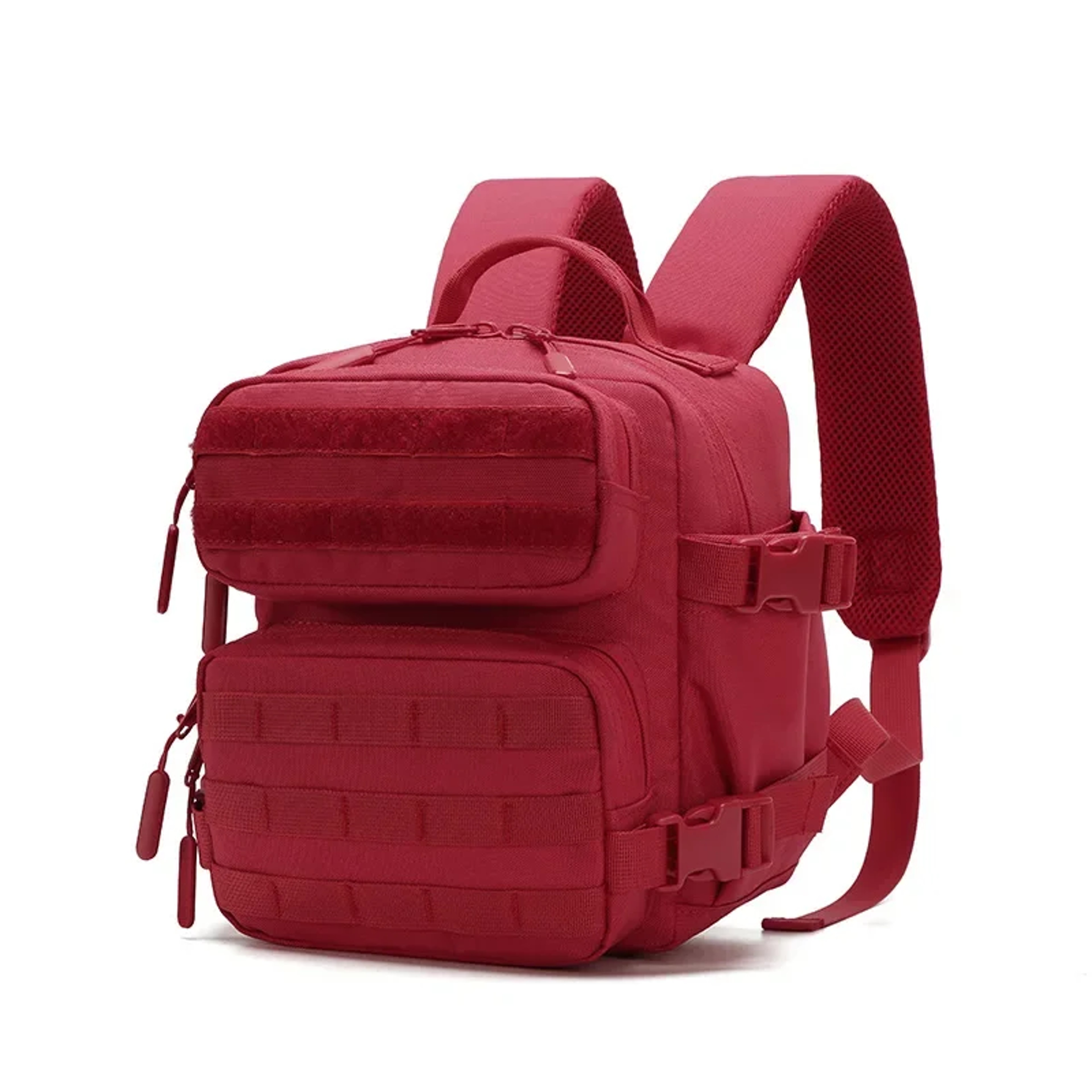 Tactical Backpack With MOLLE System And Dual Bottle Holders For Hiking Travel  Everyday Carry 9