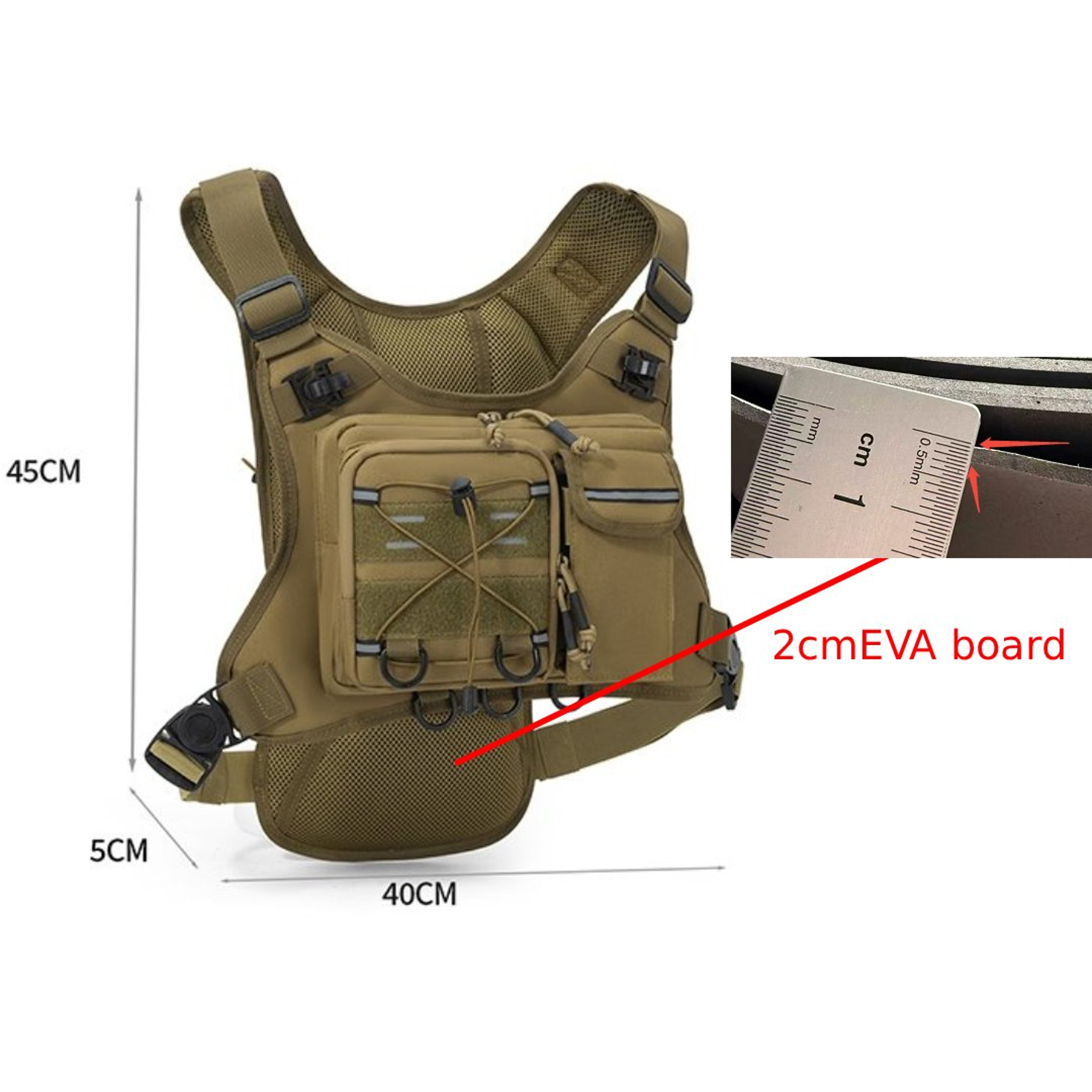 Lightweight Running Hydration Vest Backpack For Marathon Hiking  Trail Running 8