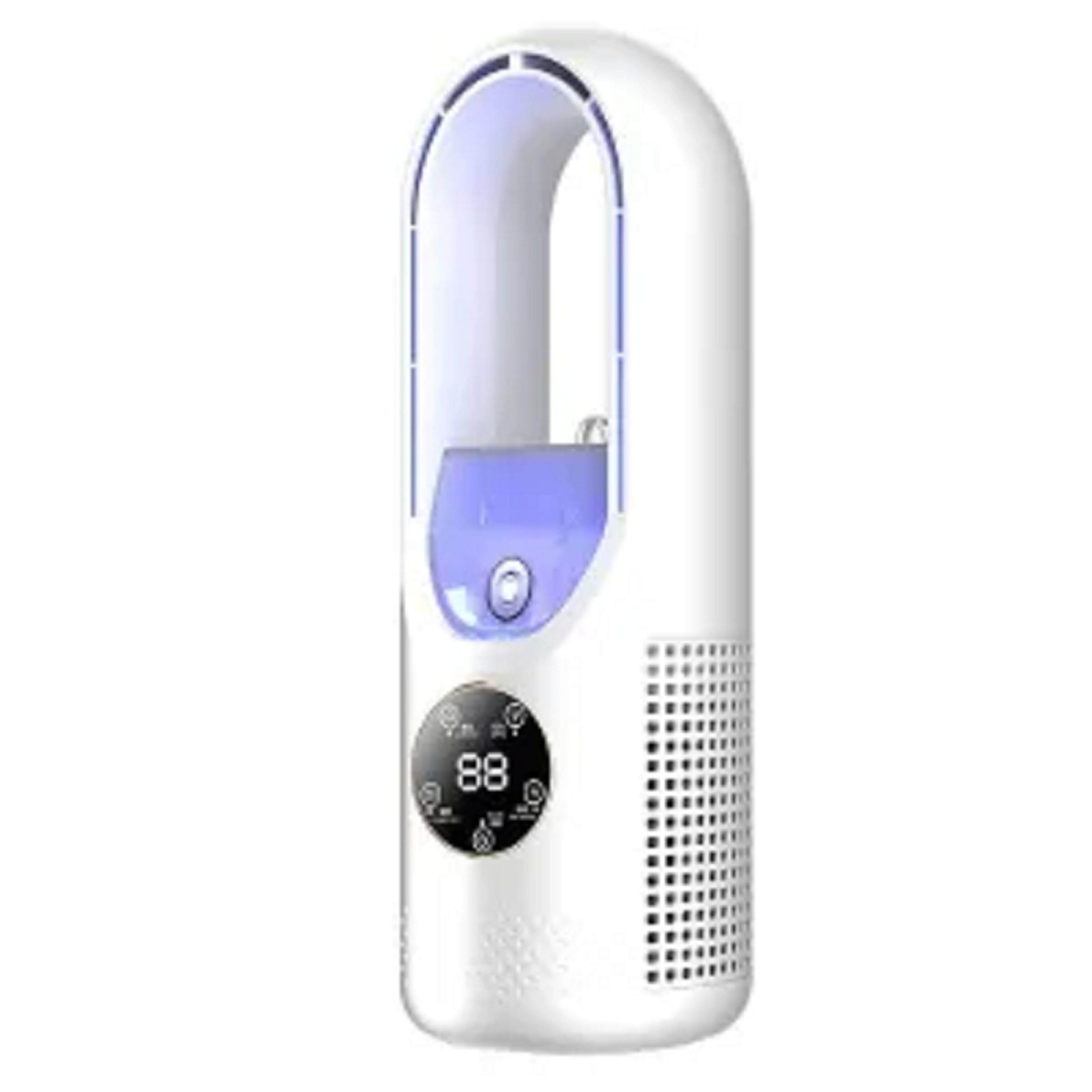 Portable Air Cooler Mini Air Conditioner With Humidifier  LED Display 0