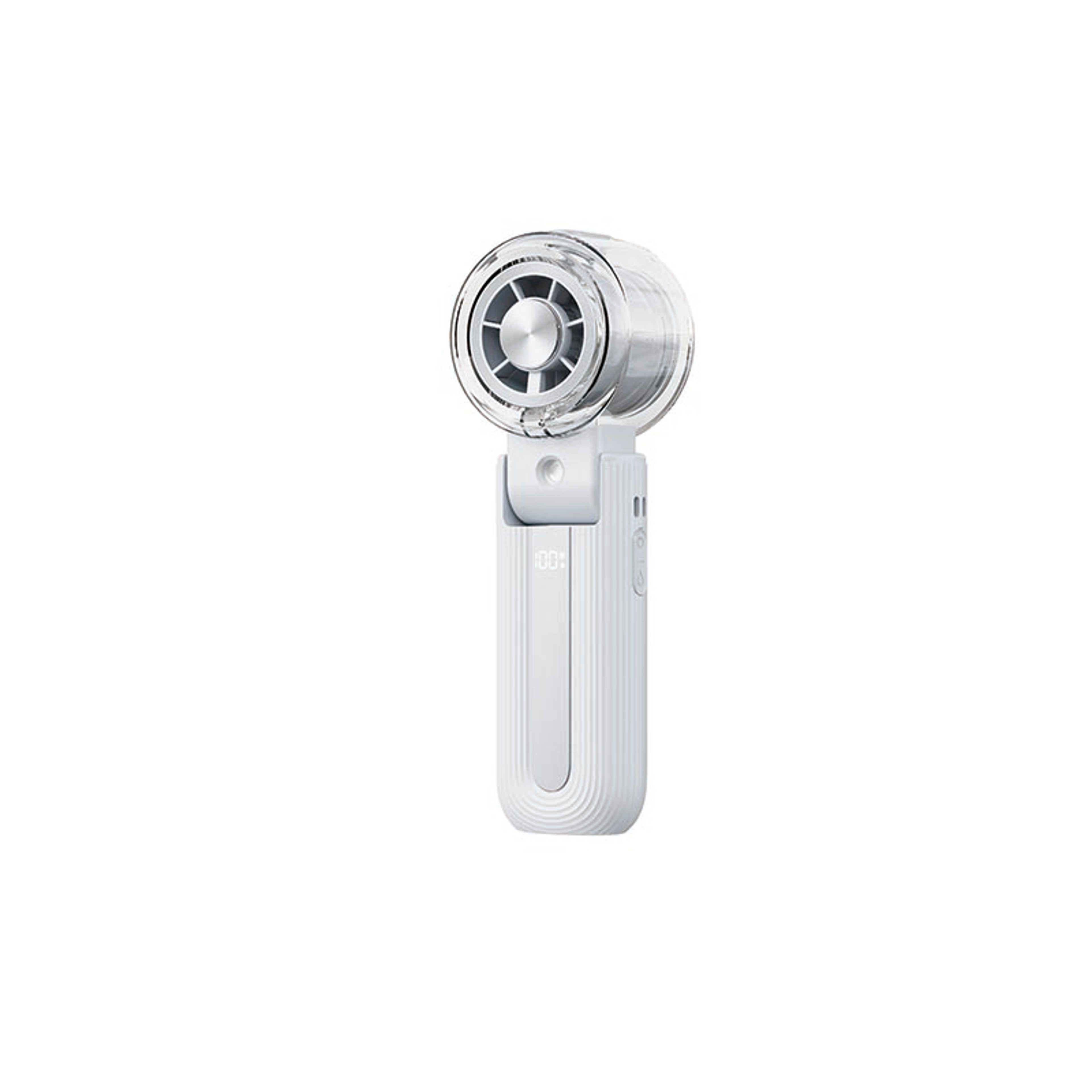 Portable Misting Fan USB Rechargeable Handheld Cooling Fan With 3600mAh Battery 1