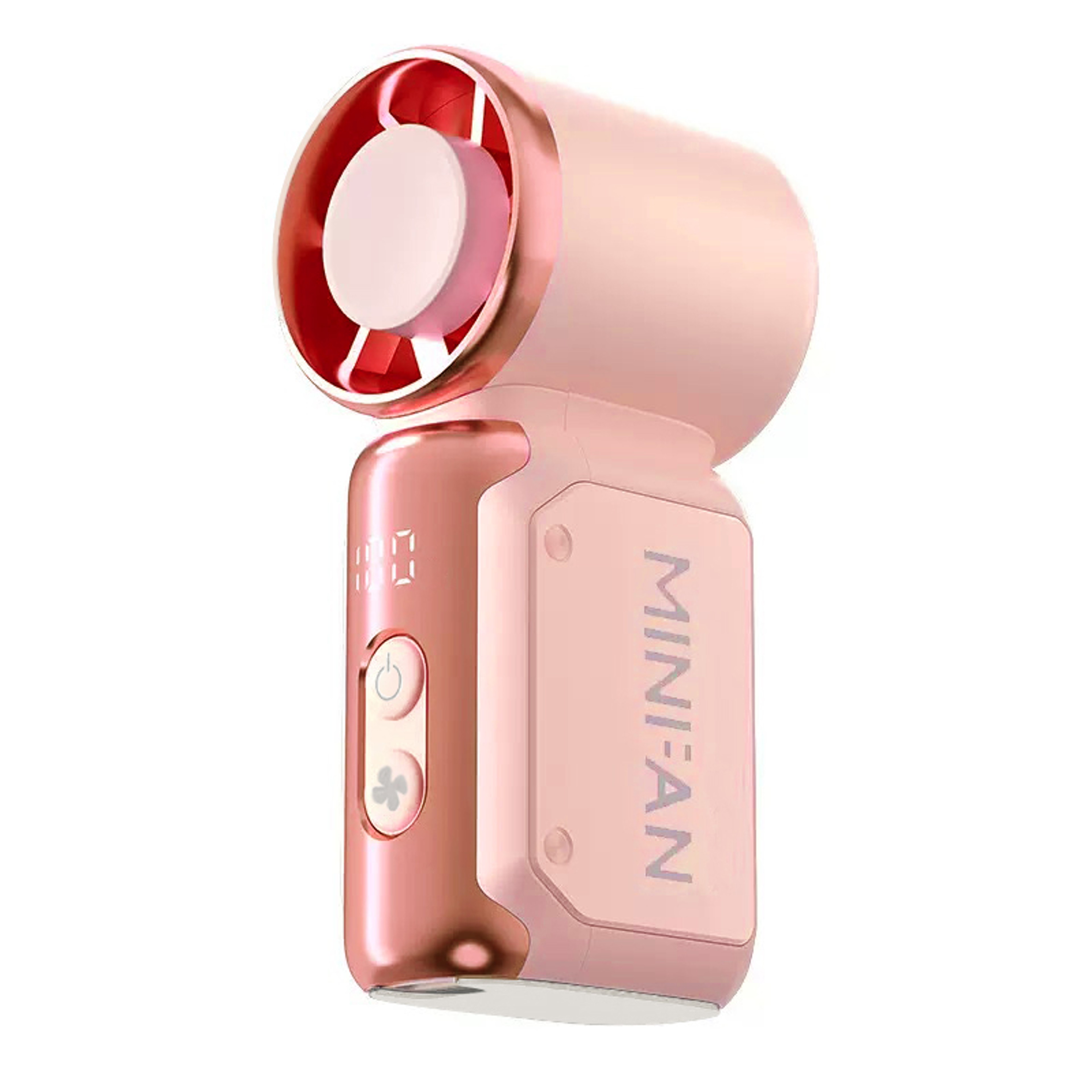 Silent Breeze Portable Mini Fan USB Rechargeable Bladeless Fan For Travel Office  Outdoor Cooling 0