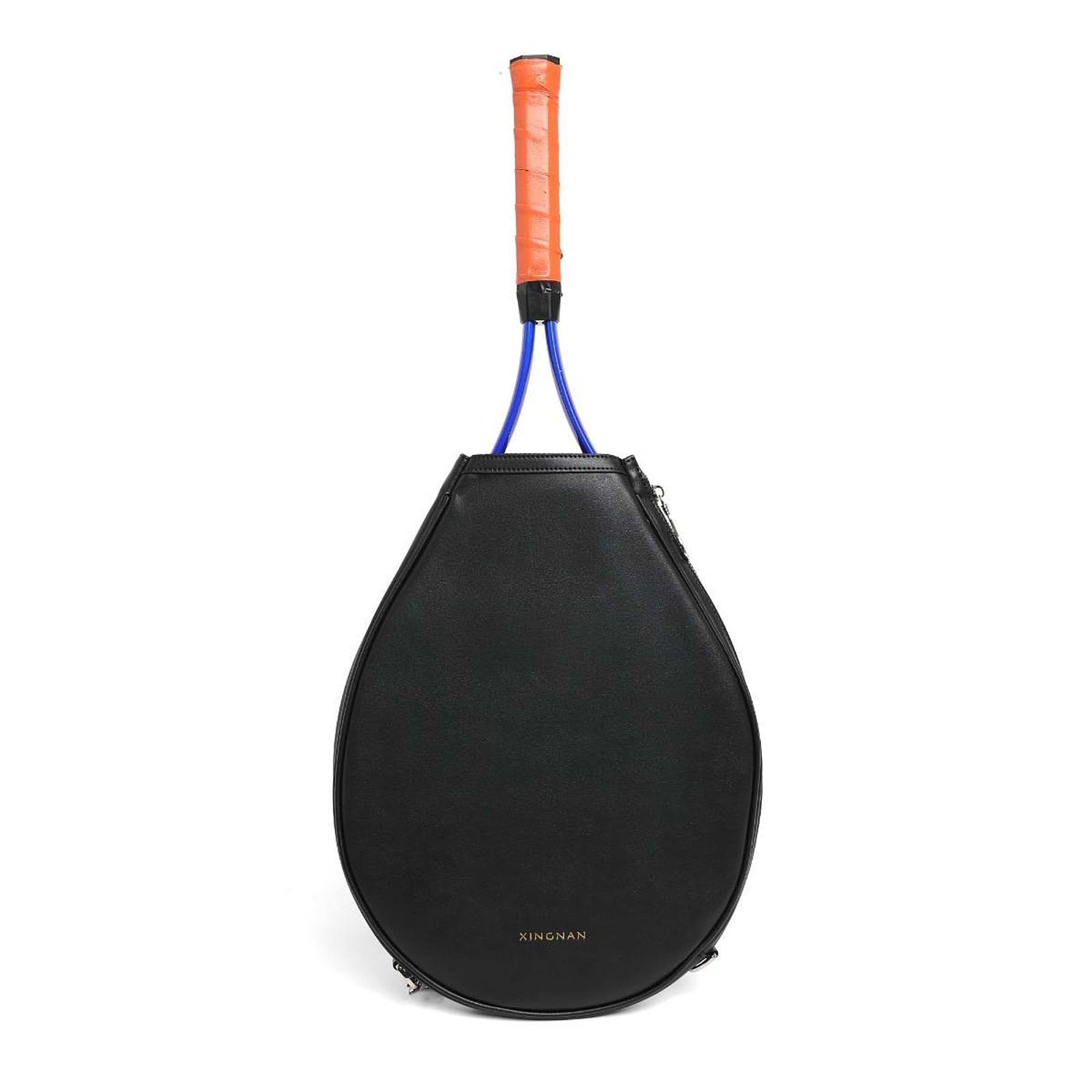 Elite Tennis Racket Bag Crossbody PU Leather Sports Sling For Pickleball  Badminton 6