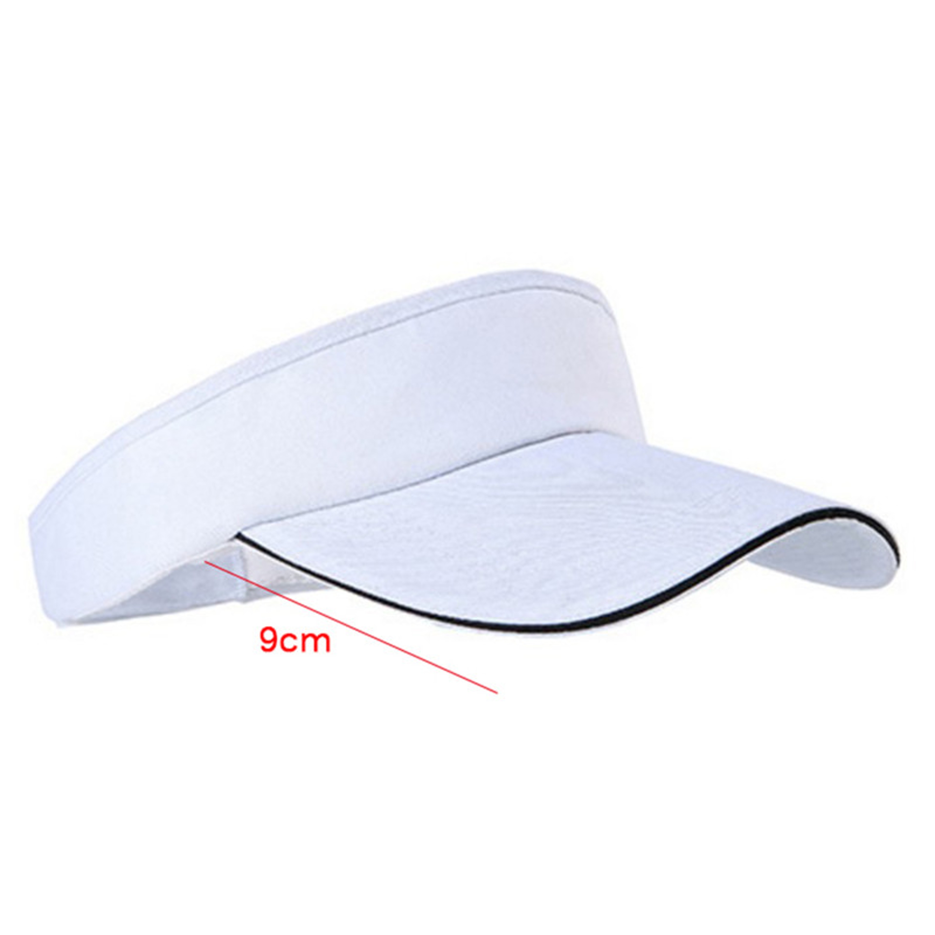 Performance Tennis Visor Adjustable Sports Visor Hat For Running Golf  Outdoor Activities 6