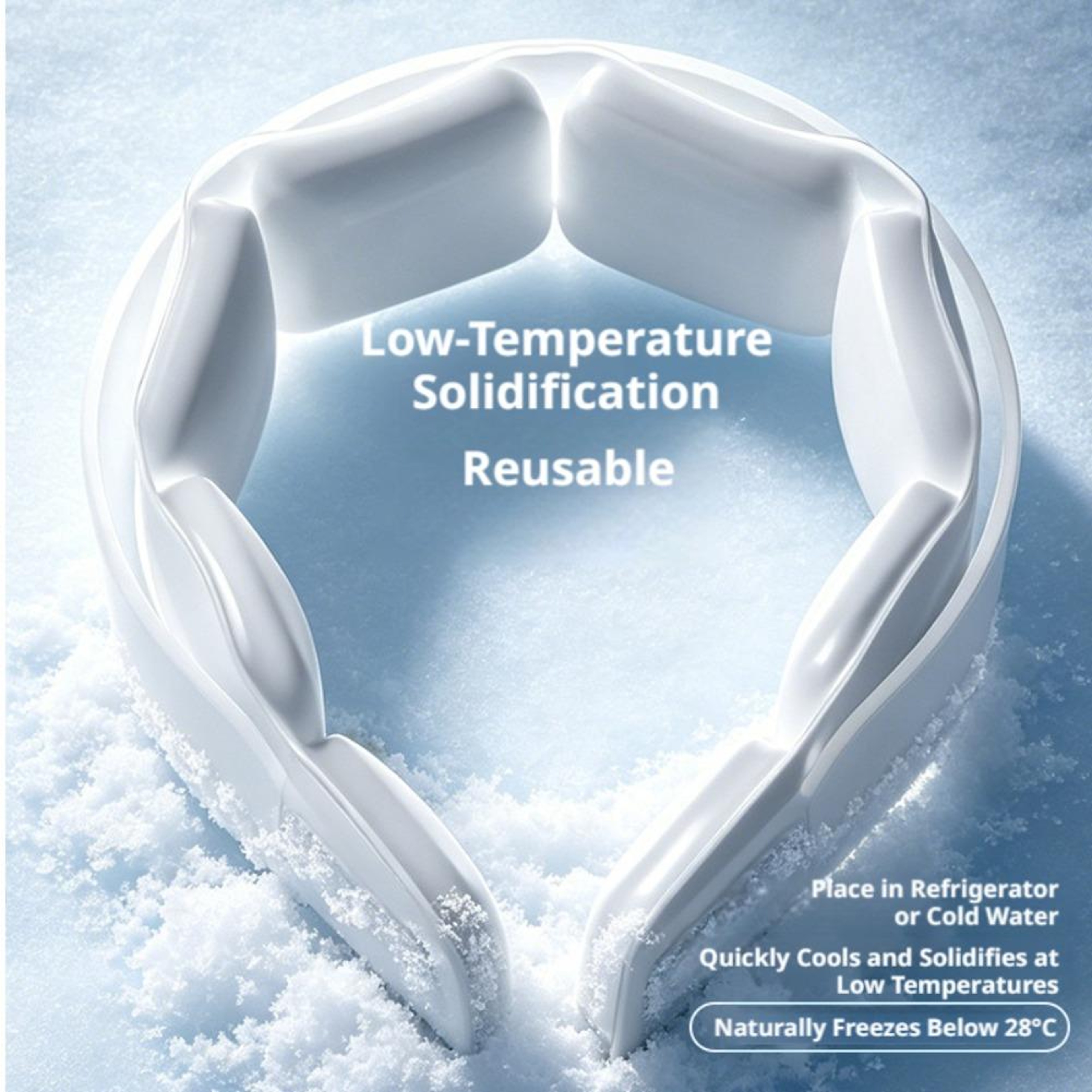 Chill Cooling Neck Wrap PCM Cooling Collar For Summer Sports  Outdoor Comfort 5