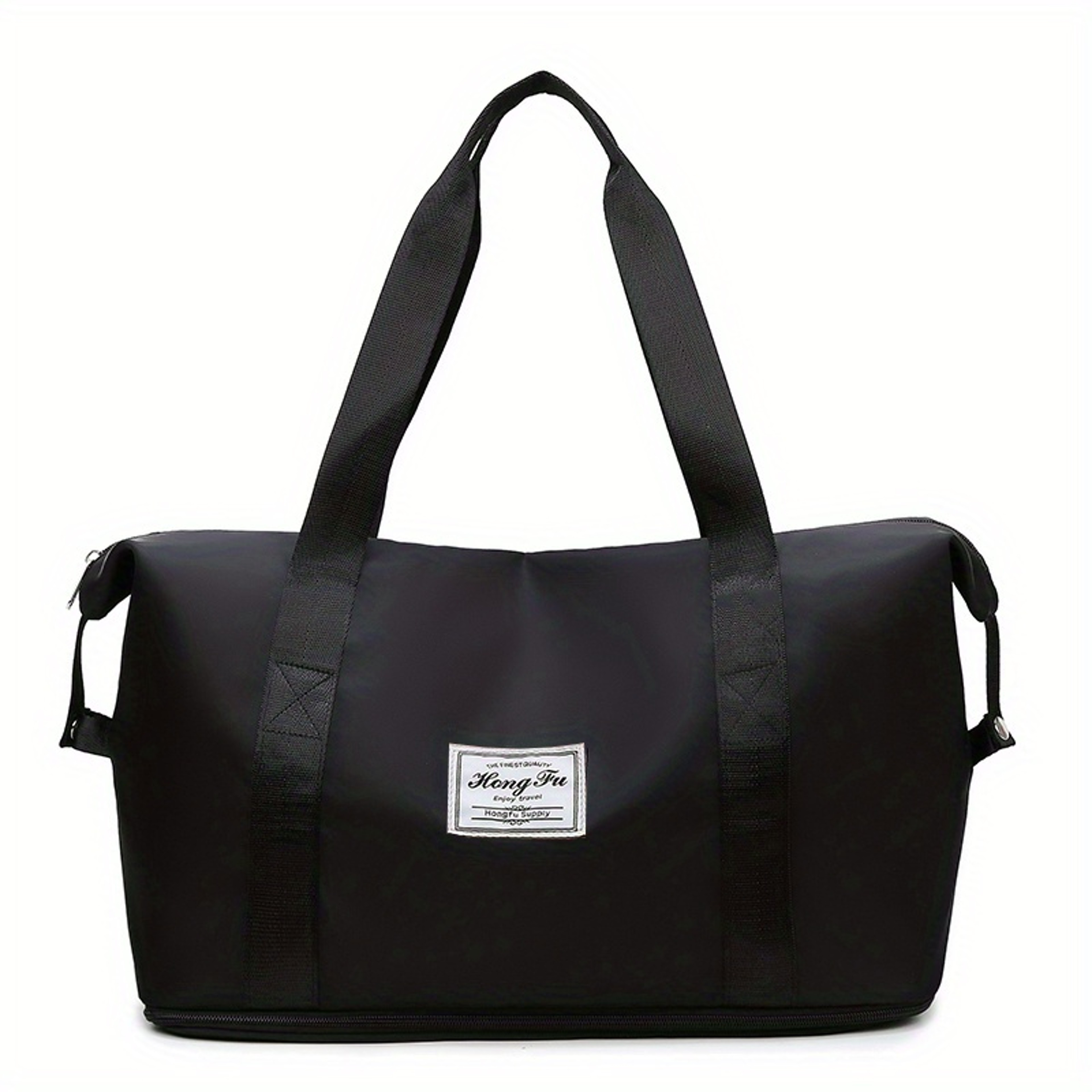 Womens Duffle Bag Large Capacity Lightweight Nylon Gym Travel Tote 2