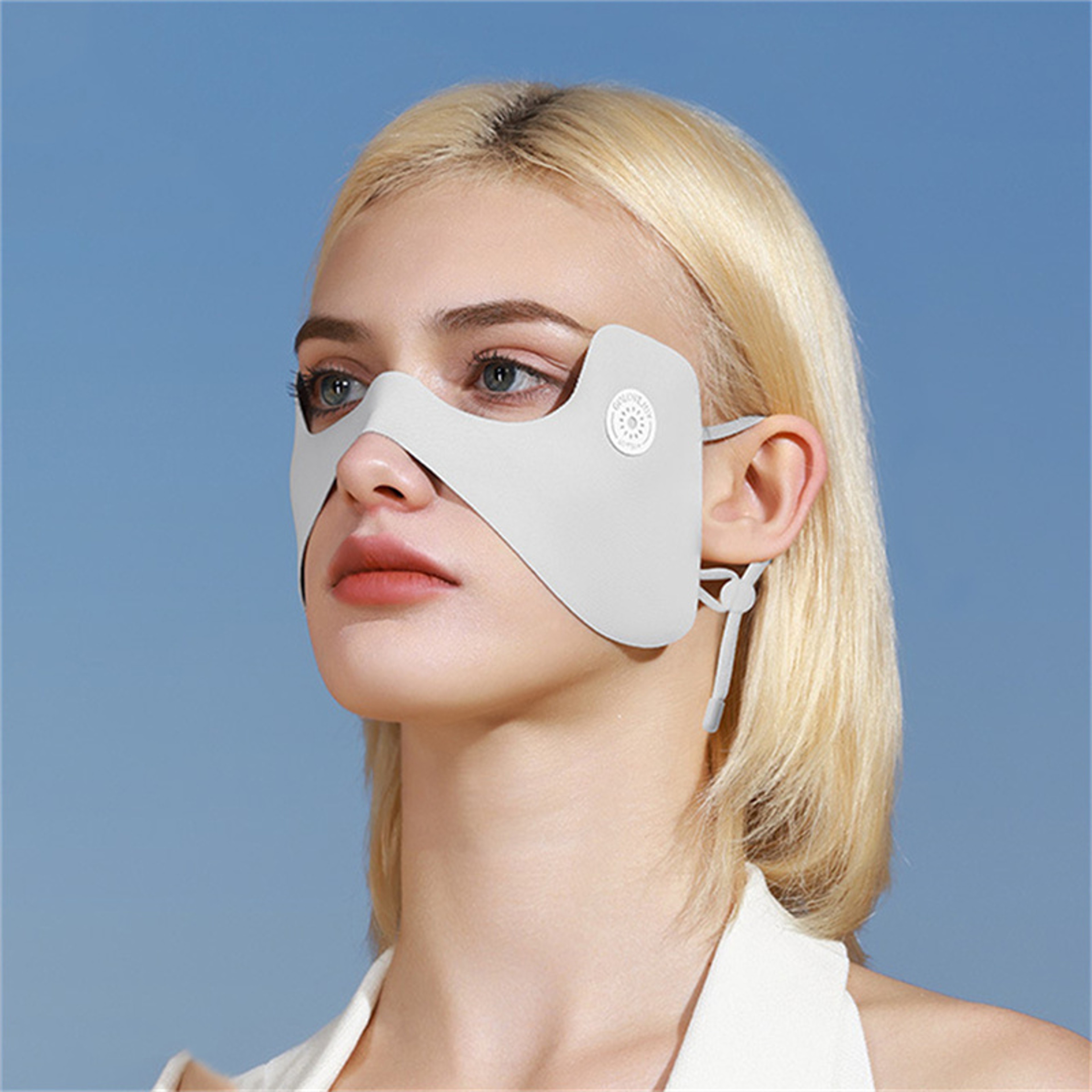 Ice Silk UV Face Cover Cooling Sun Protection Mask For Cycling Hiking  Outdoor Sports 5