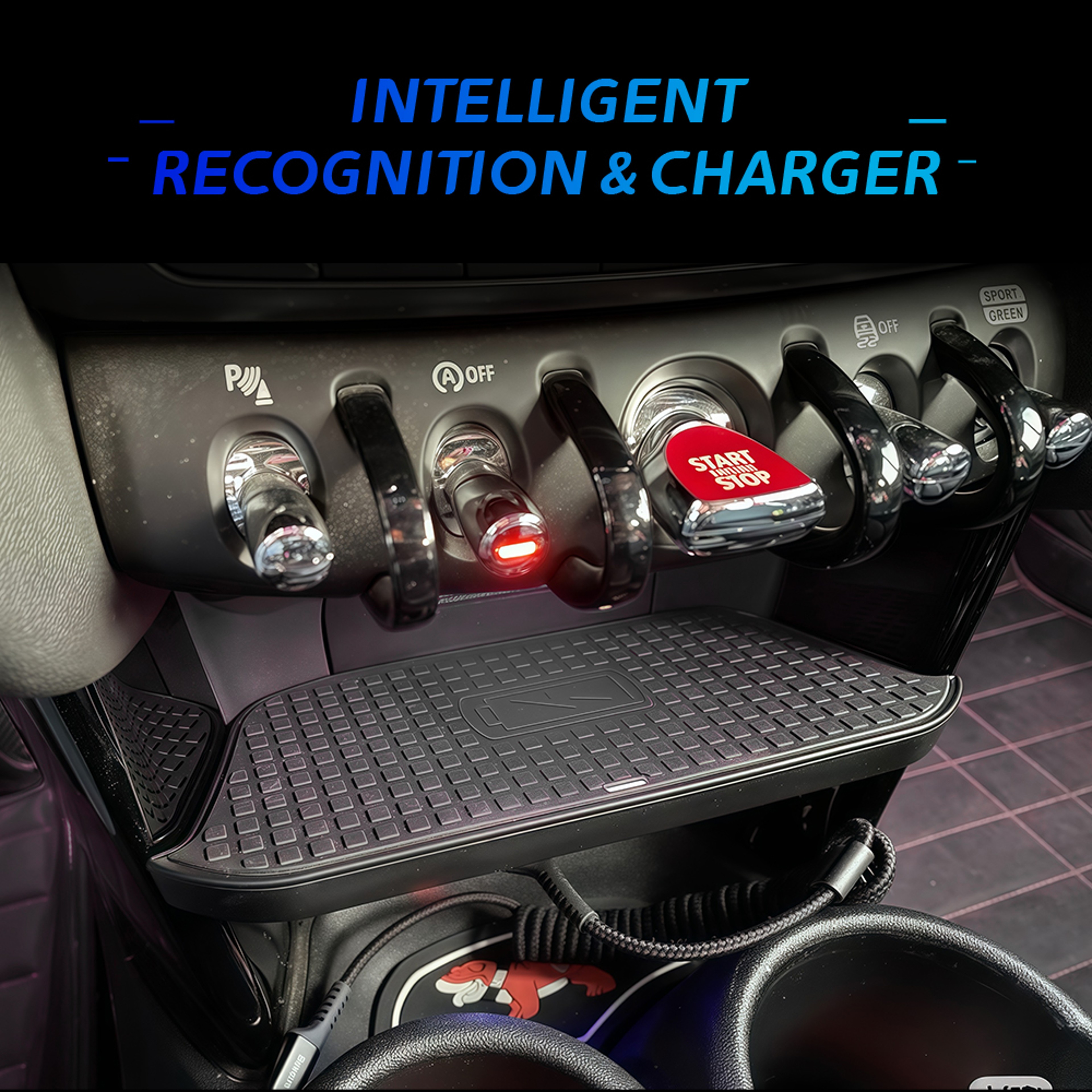 BMW MINI Wireless Charger Fast Qi Charging Pad 1