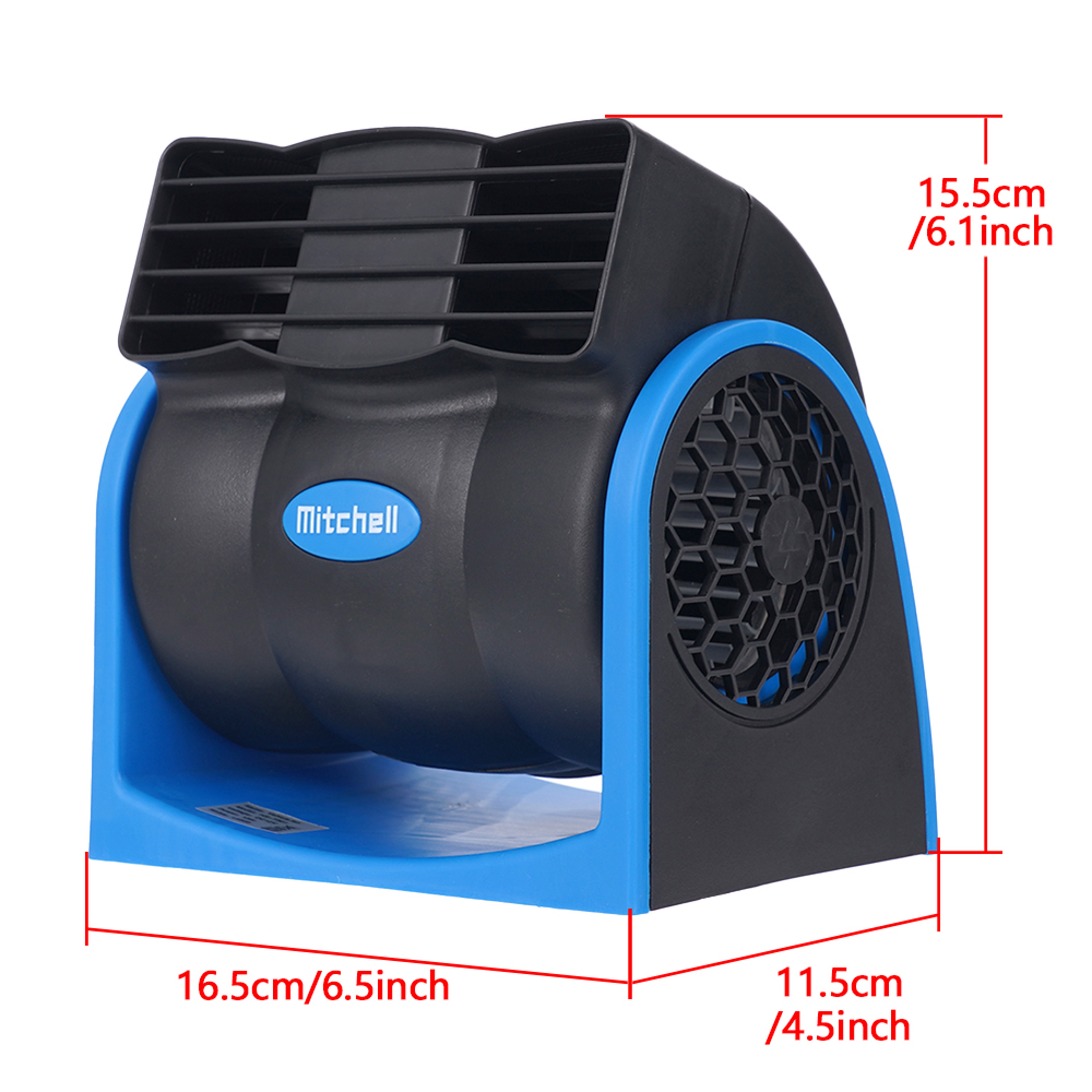 Car Cooling Fan With Adjustable Speed  Cigarette Lighter Plug Portable Air Cooler 2