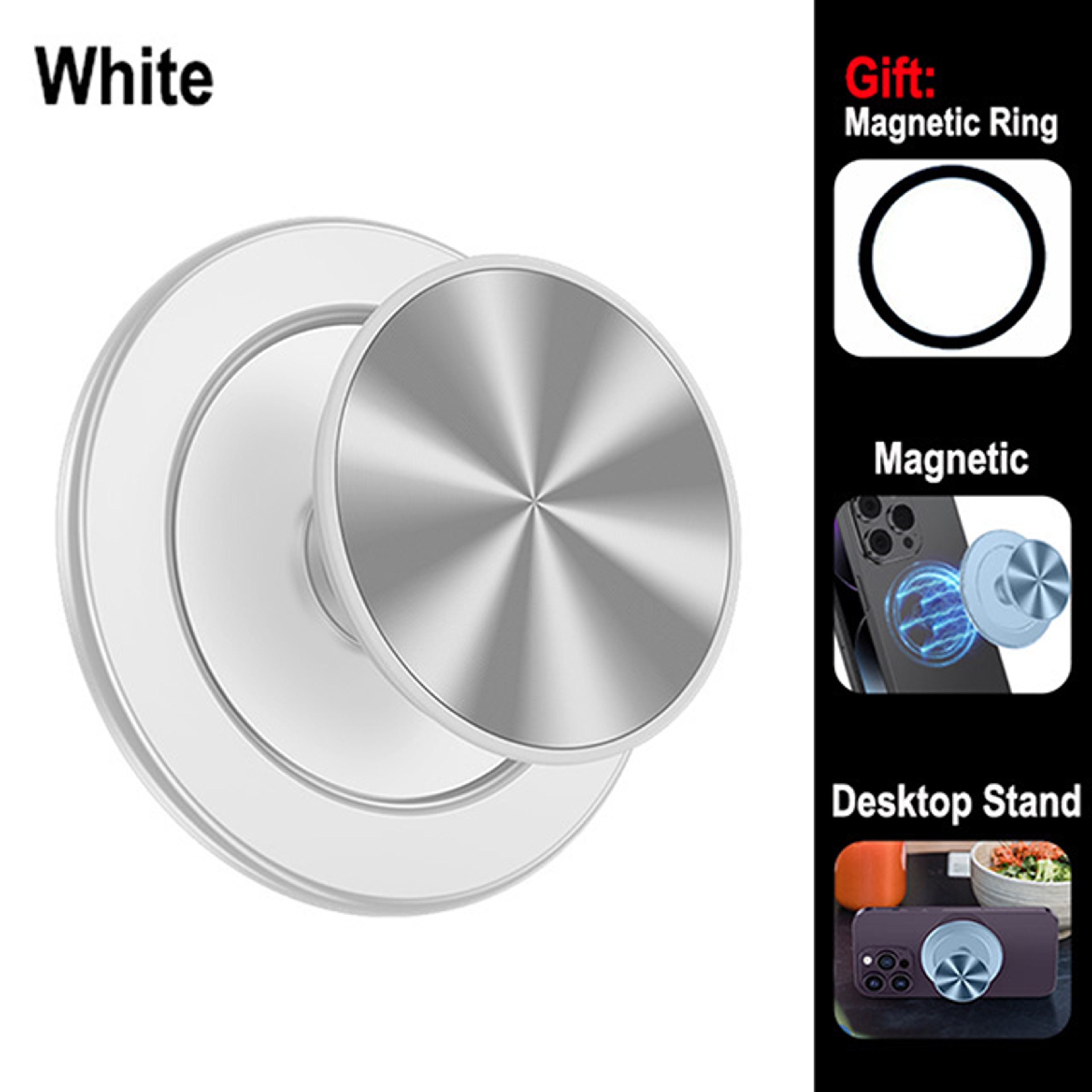 MagSafe Phone Grip Stand Magnetic Phone Holder For IPhone  Samsung 5