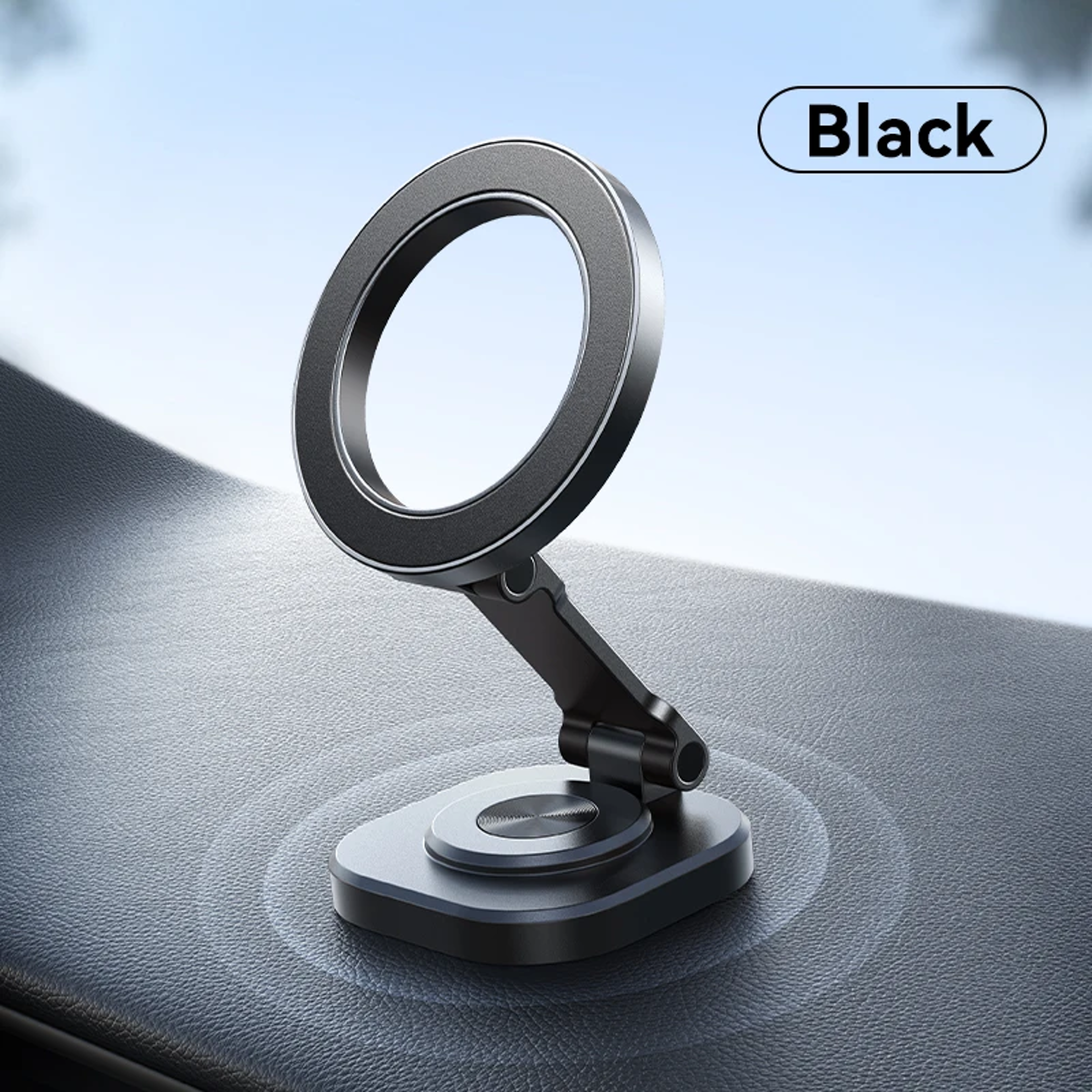 Strong Magnetic Car Phone Holder Metal Dashboard  Air Vent Mount For IPhone And Samsung 1