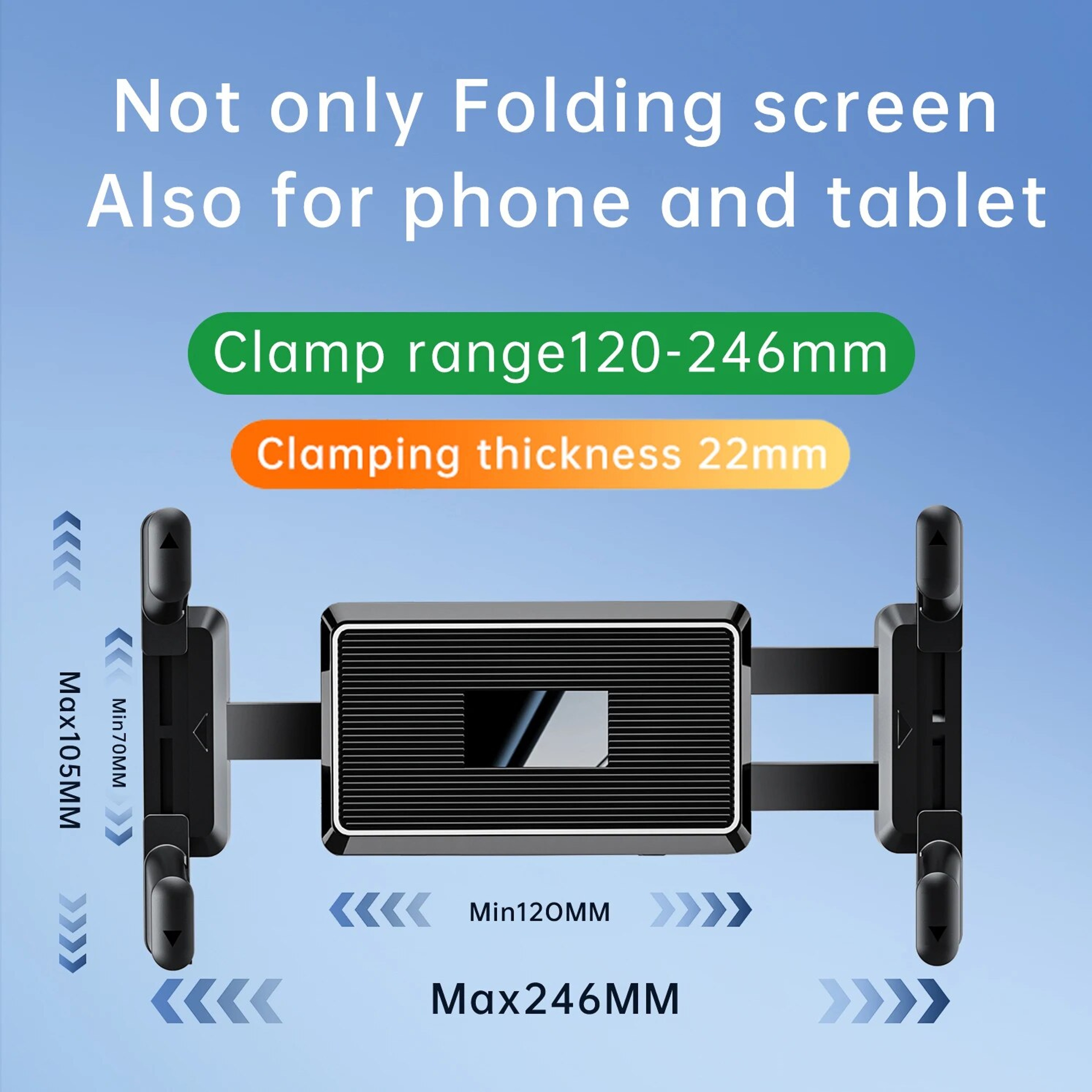 Universal Car Tablet Holder Air Vent Mount For IPad Tablets  Phones 1