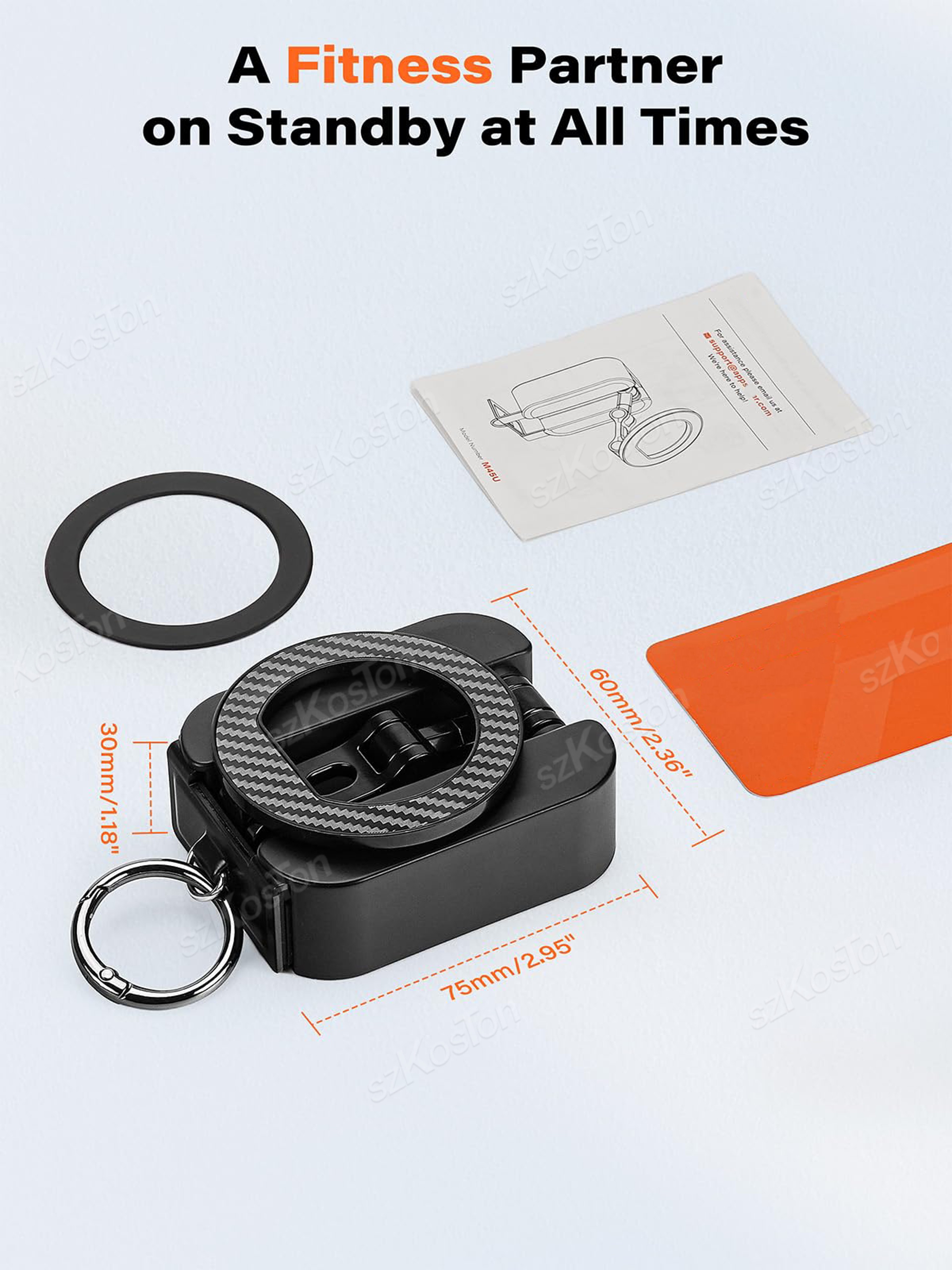 Magnetic Phone Holder With Tray Table Phone Mount  Universal Clamp 7