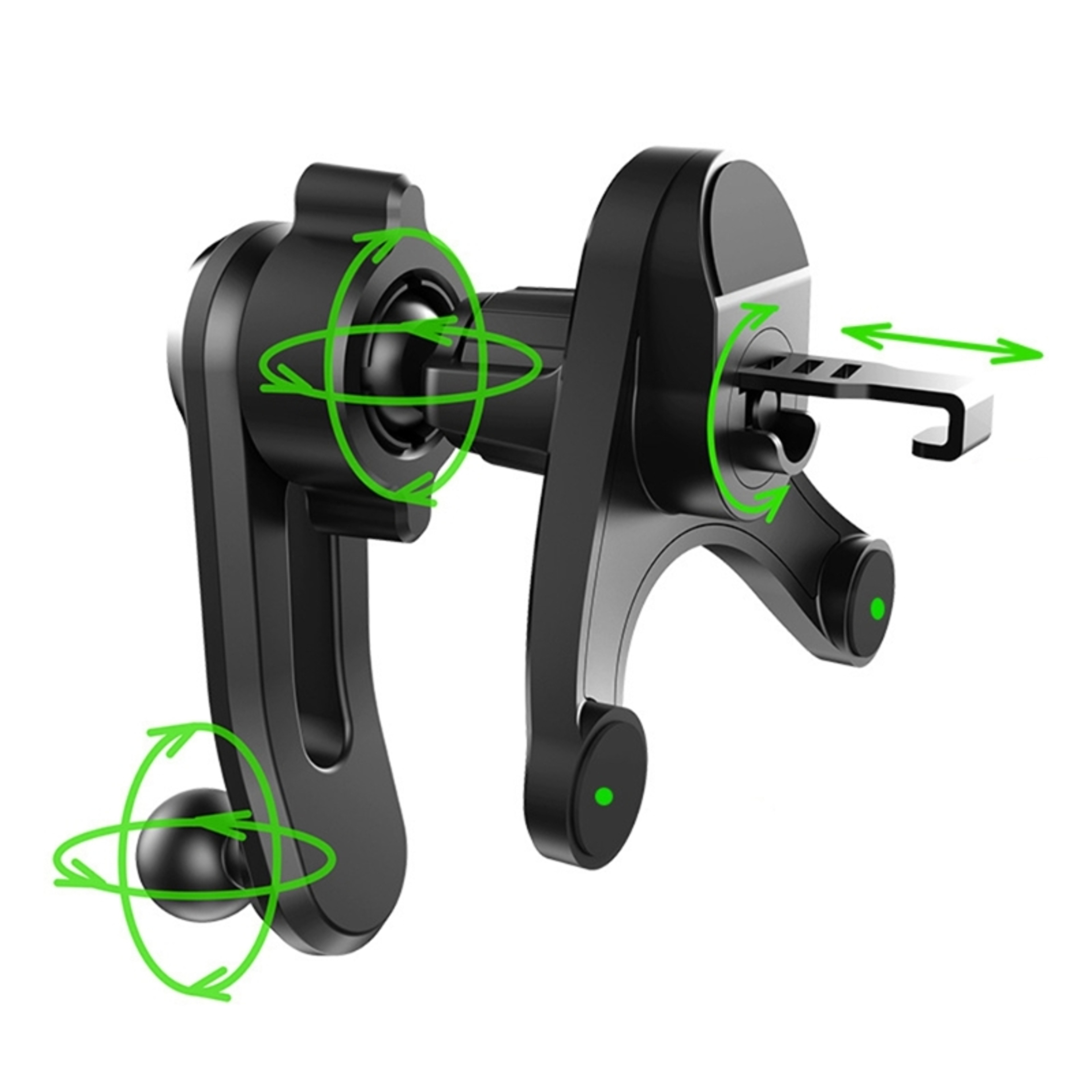 Ball Head Mount Air Vent Phone Holder Replacement Clip For Magnetic Car Mounts 5