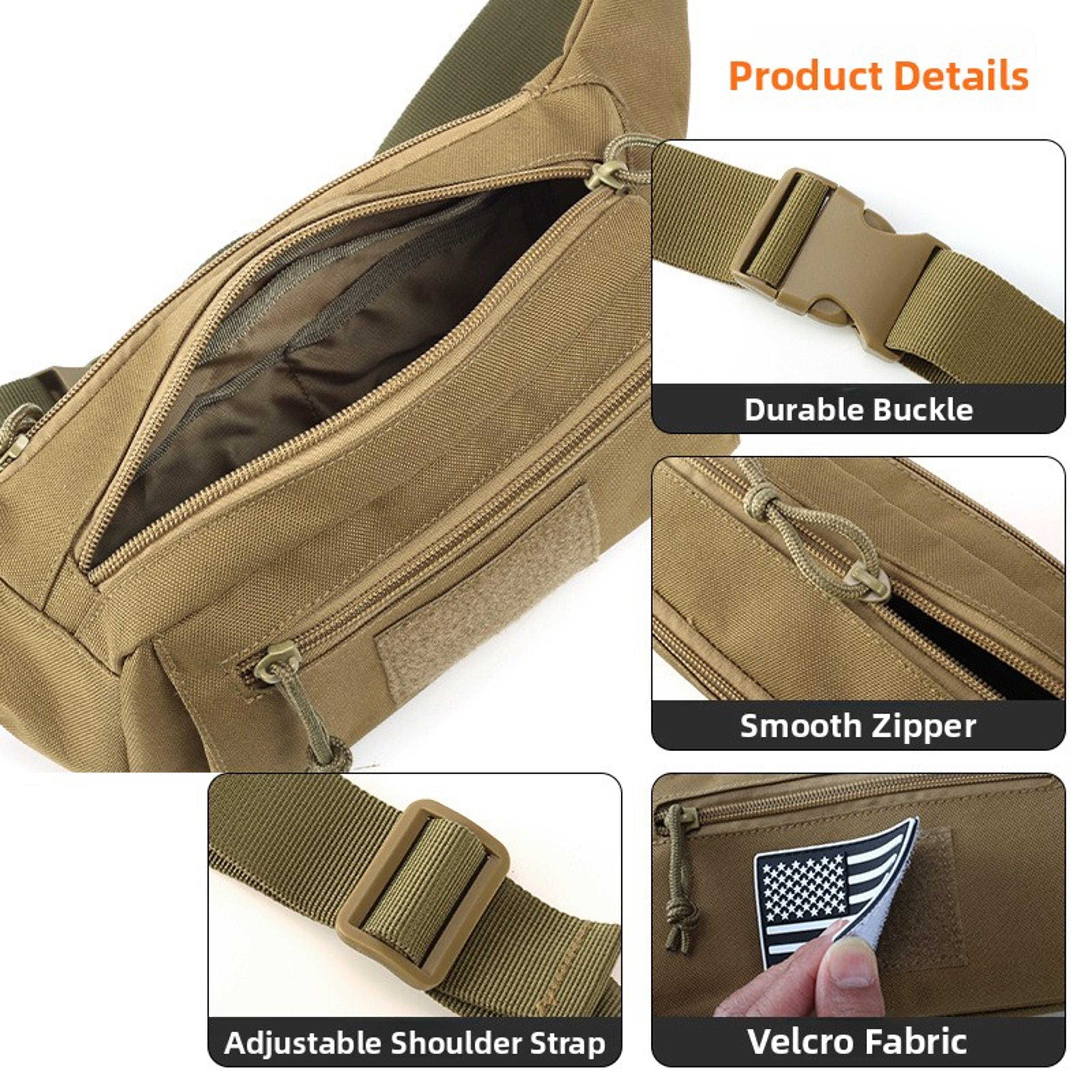 Running Waist Bag Sports Chest Bag Lightweight Phone Crossbody Bag For Running Cycling  Travel 6