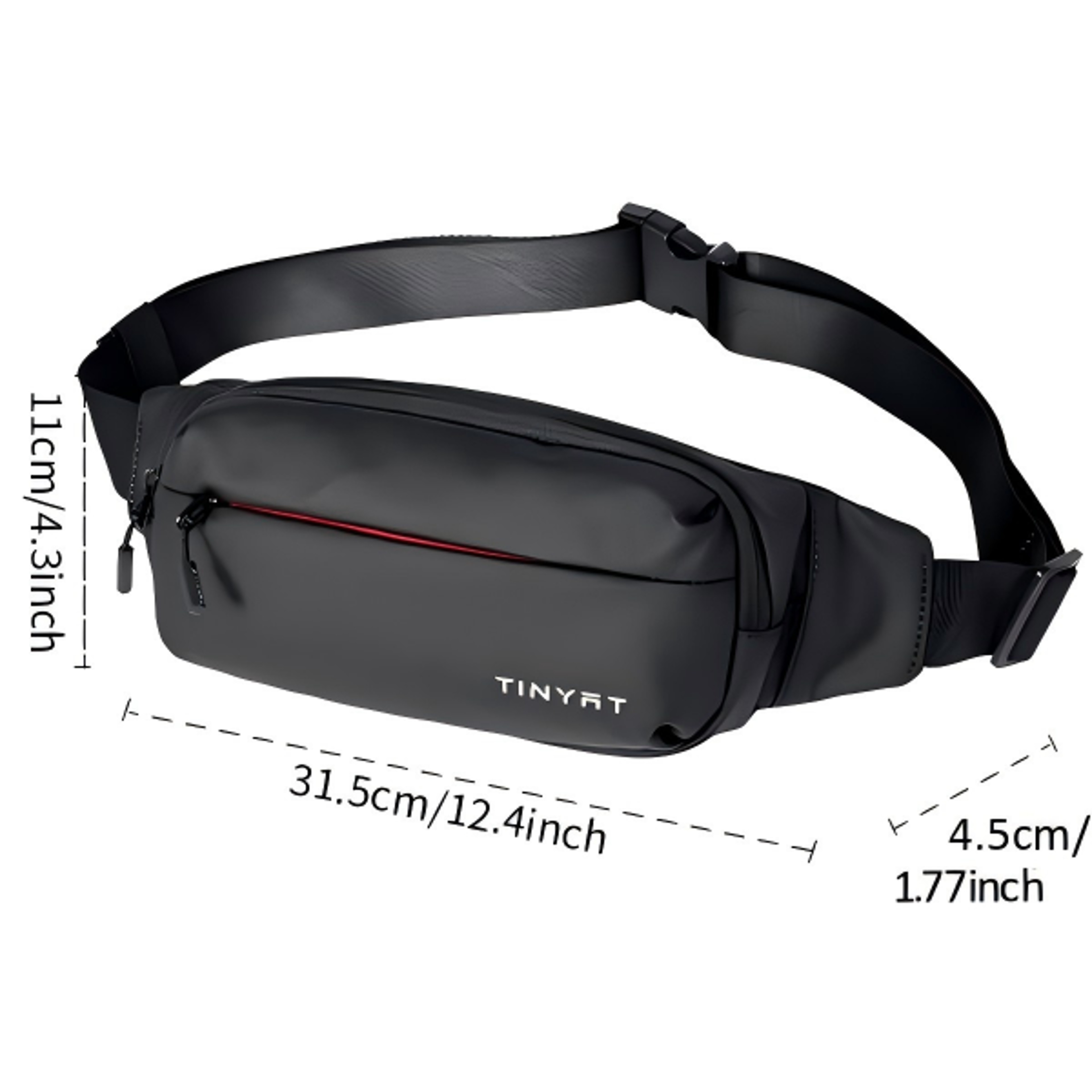 Womens Waist Bag Waterproof Crossbody Chest Sling For Travel Hiking  Cycling 1