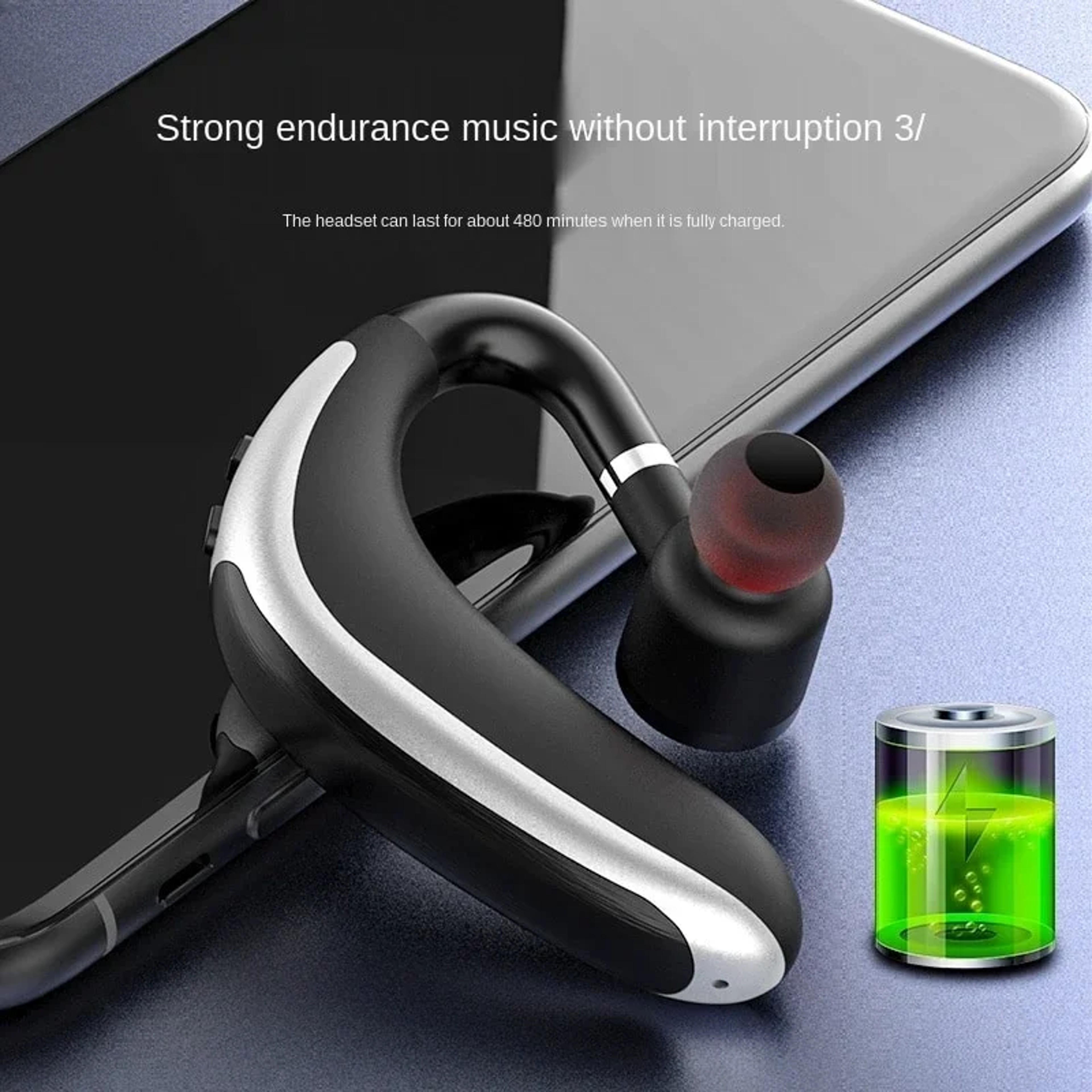 Bluetooth Headphones Wireless Earbuds With HD Dual Mic  Noise Reduction For Smartphones 4