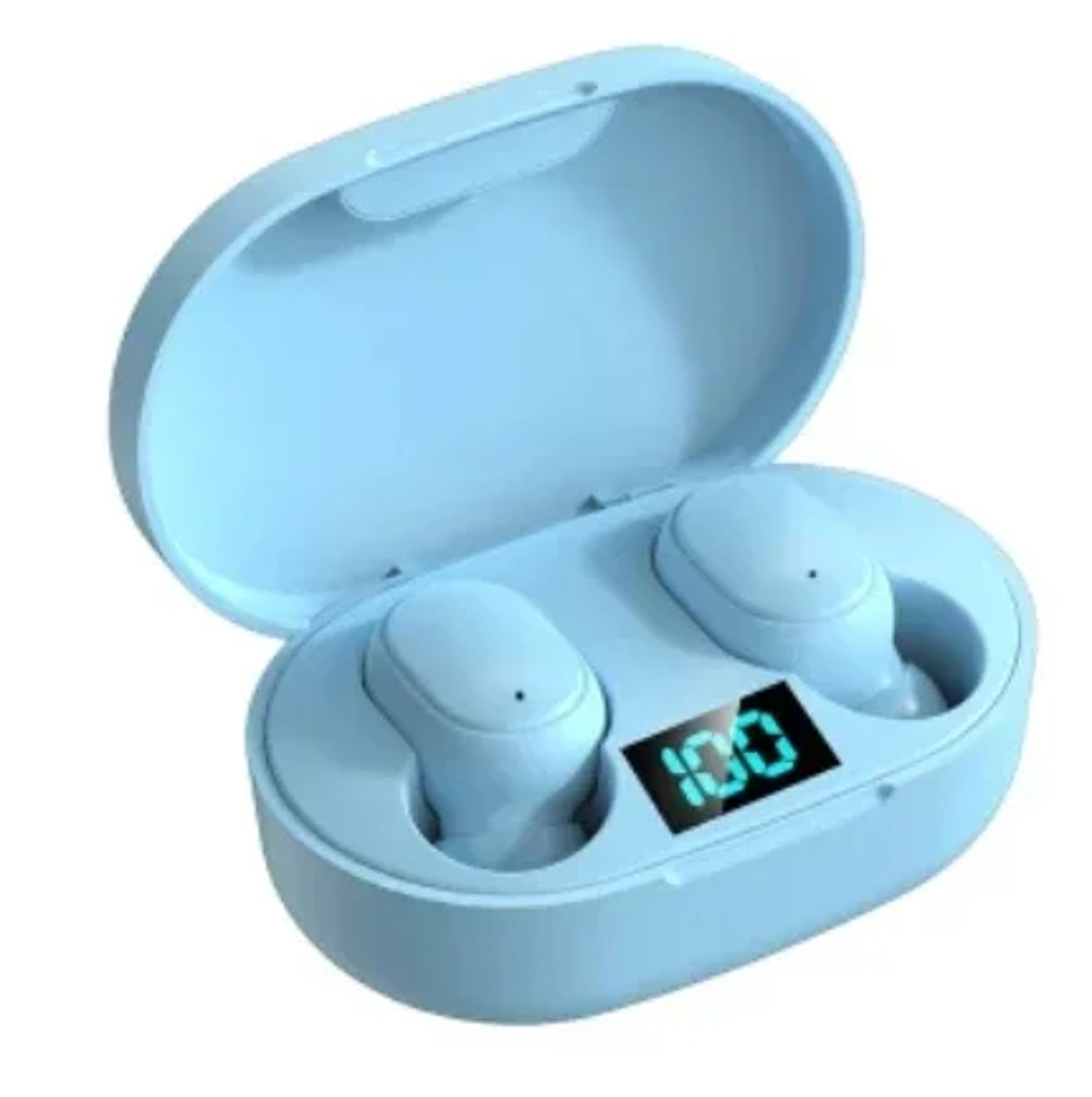 Wireless Earbuds With Noise Cancellation Bluetooth 50  LED Display Charging Case 0