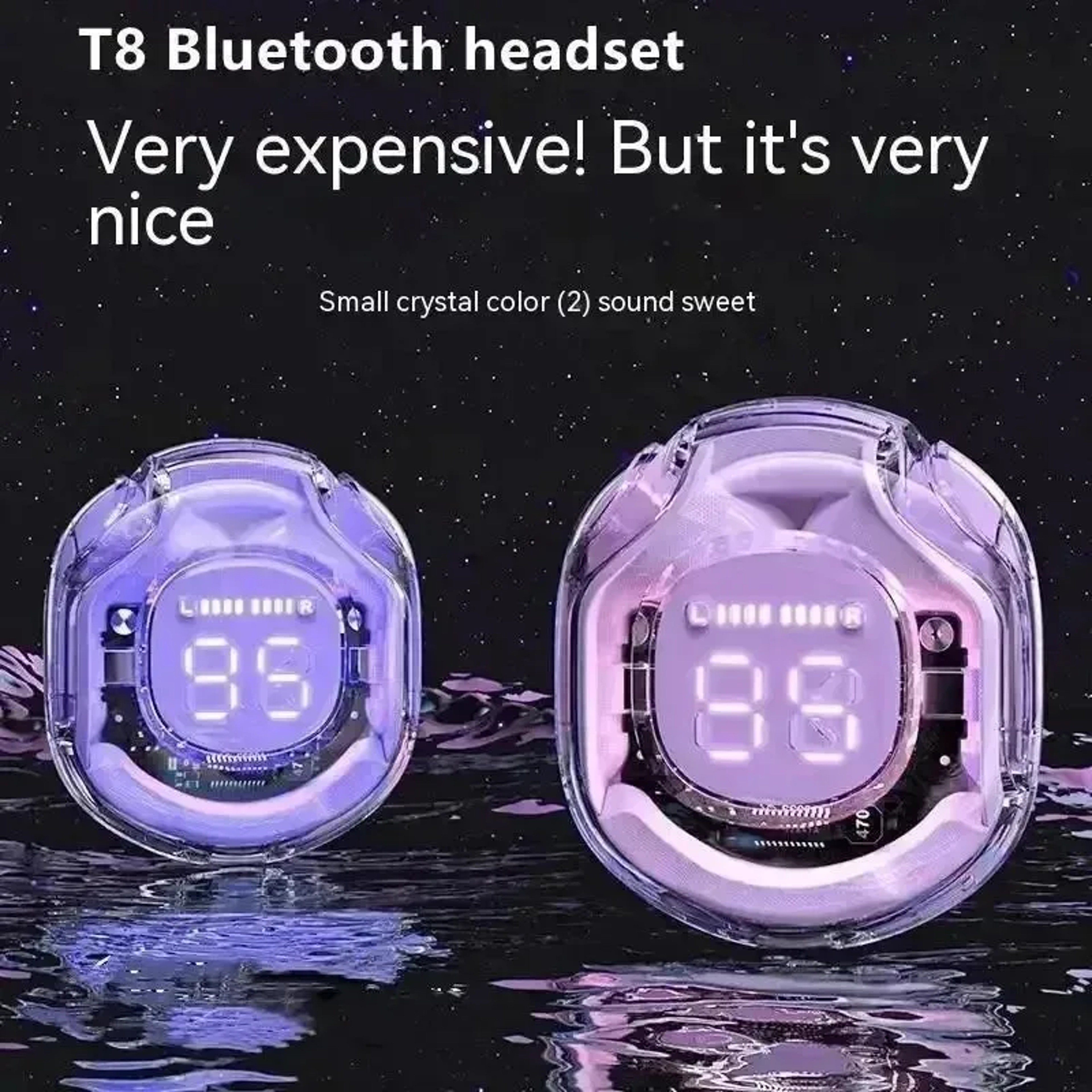 Bluetooth Earbuds Wireless Gaming Earbuds With HiFi Bass  Sports Fit 6