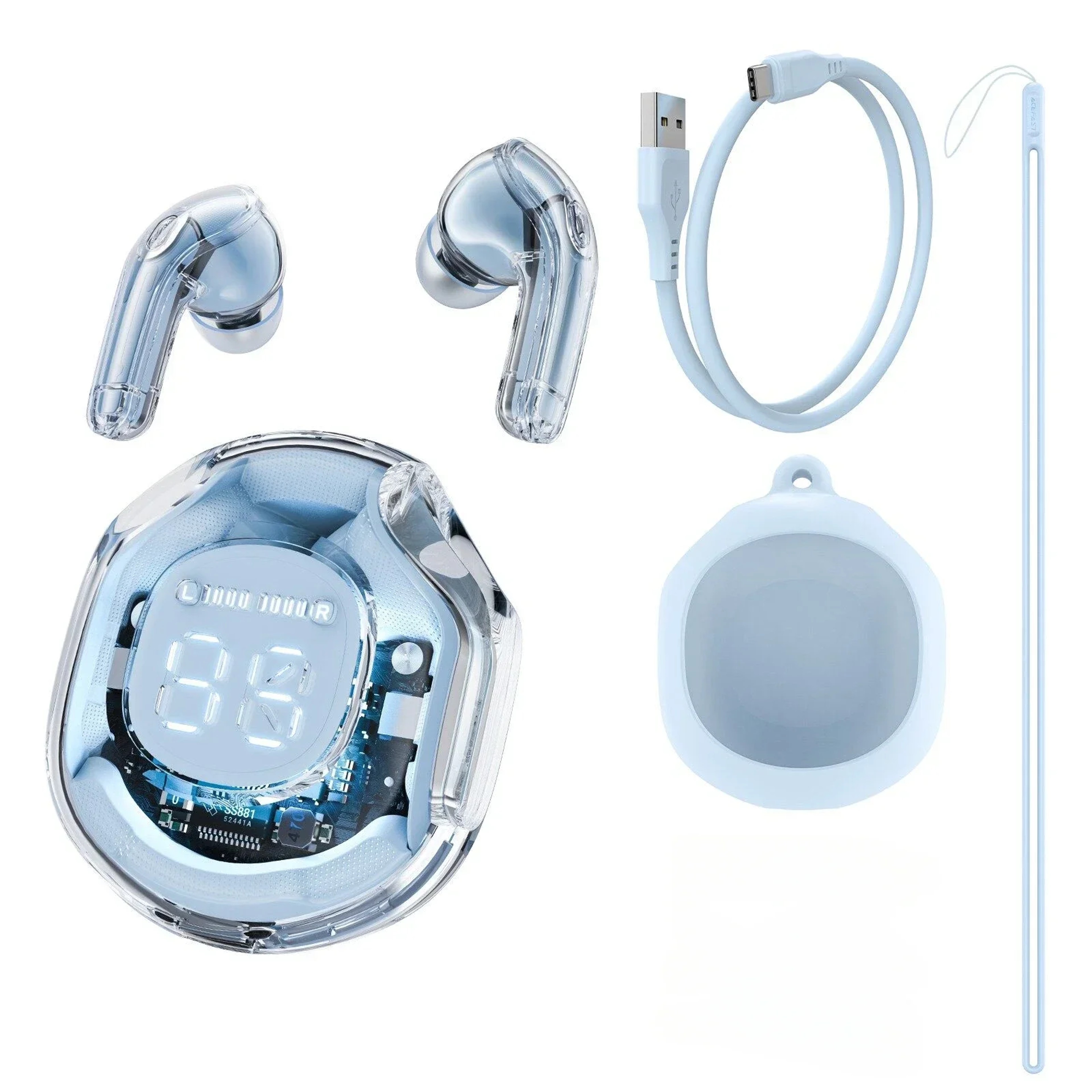 Bluetooth Earbuds Wireless Gaming Earbuds With HiFi Bass  Sports Fit 3