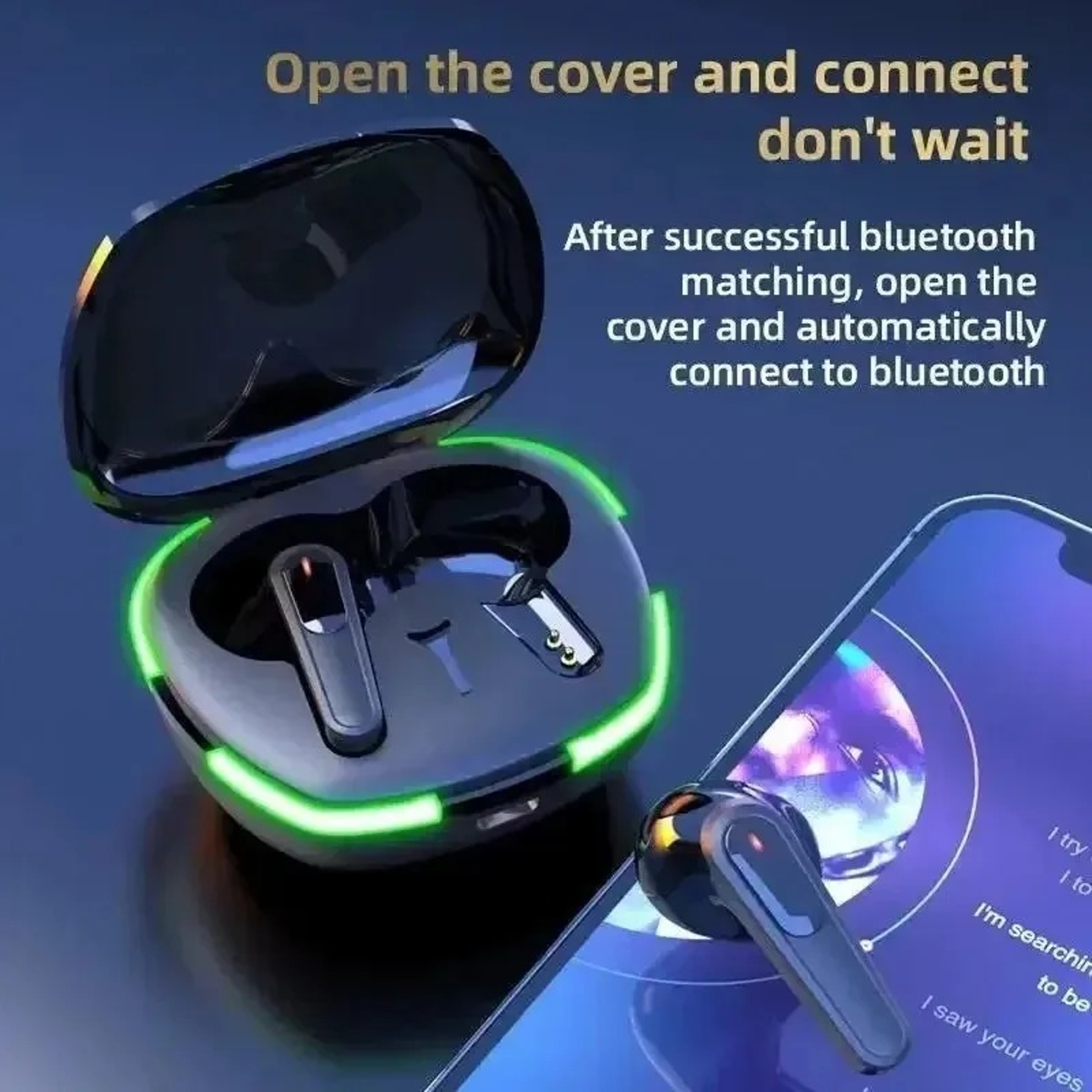 Bluetooth Earbuds Wireless TWS Noise Cancelling Gaming Headset for Sports & Daily Use – view 6